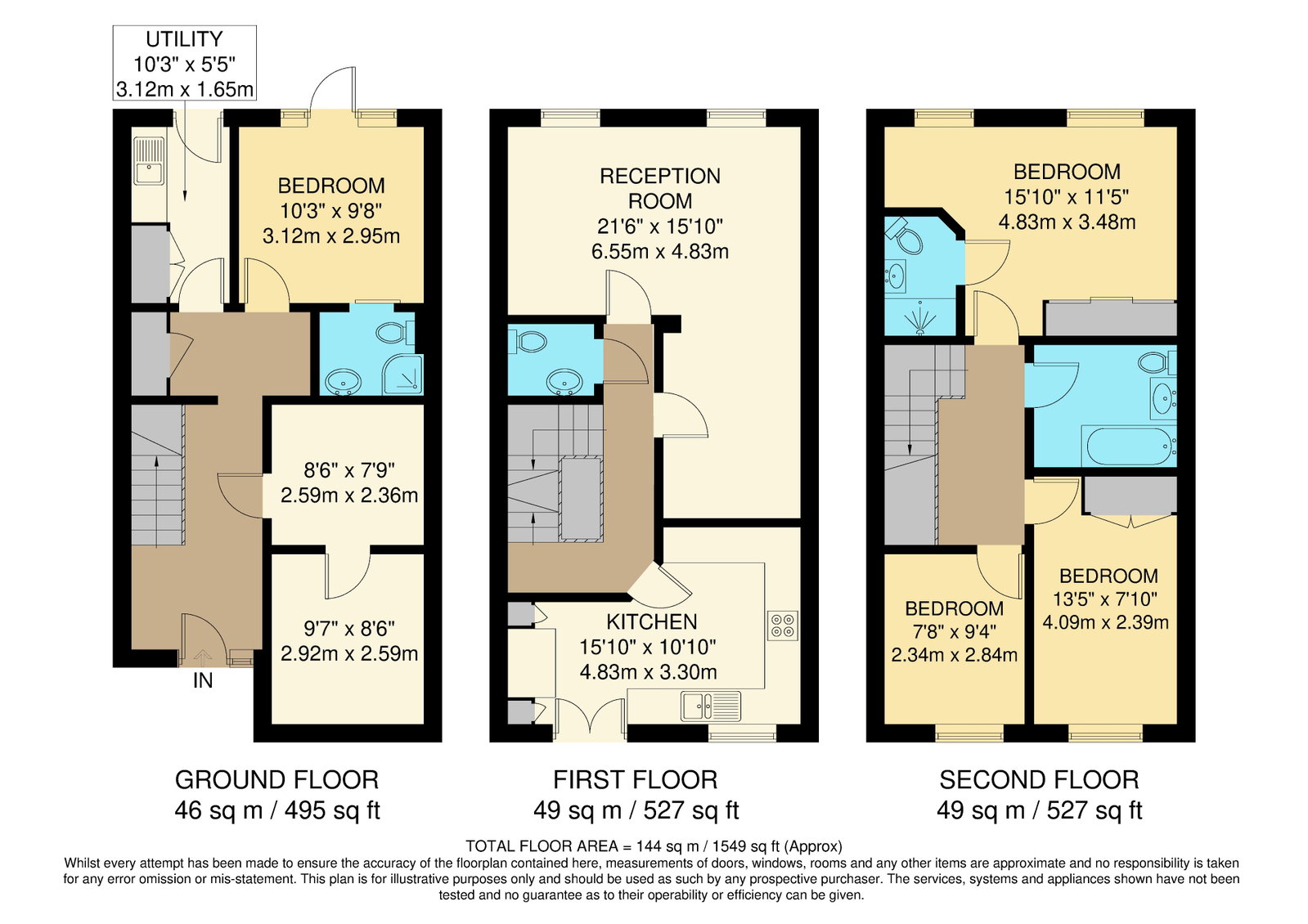 5, Buxton Close, Epsom floorplan