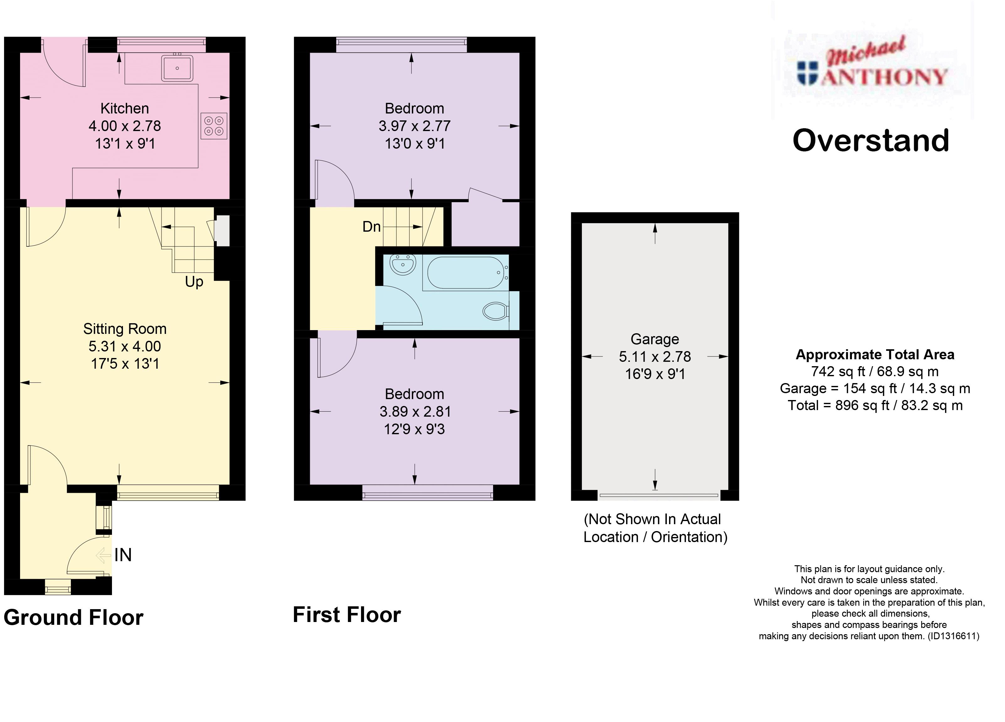 41, Overstrand, Aston Clinton floorplan