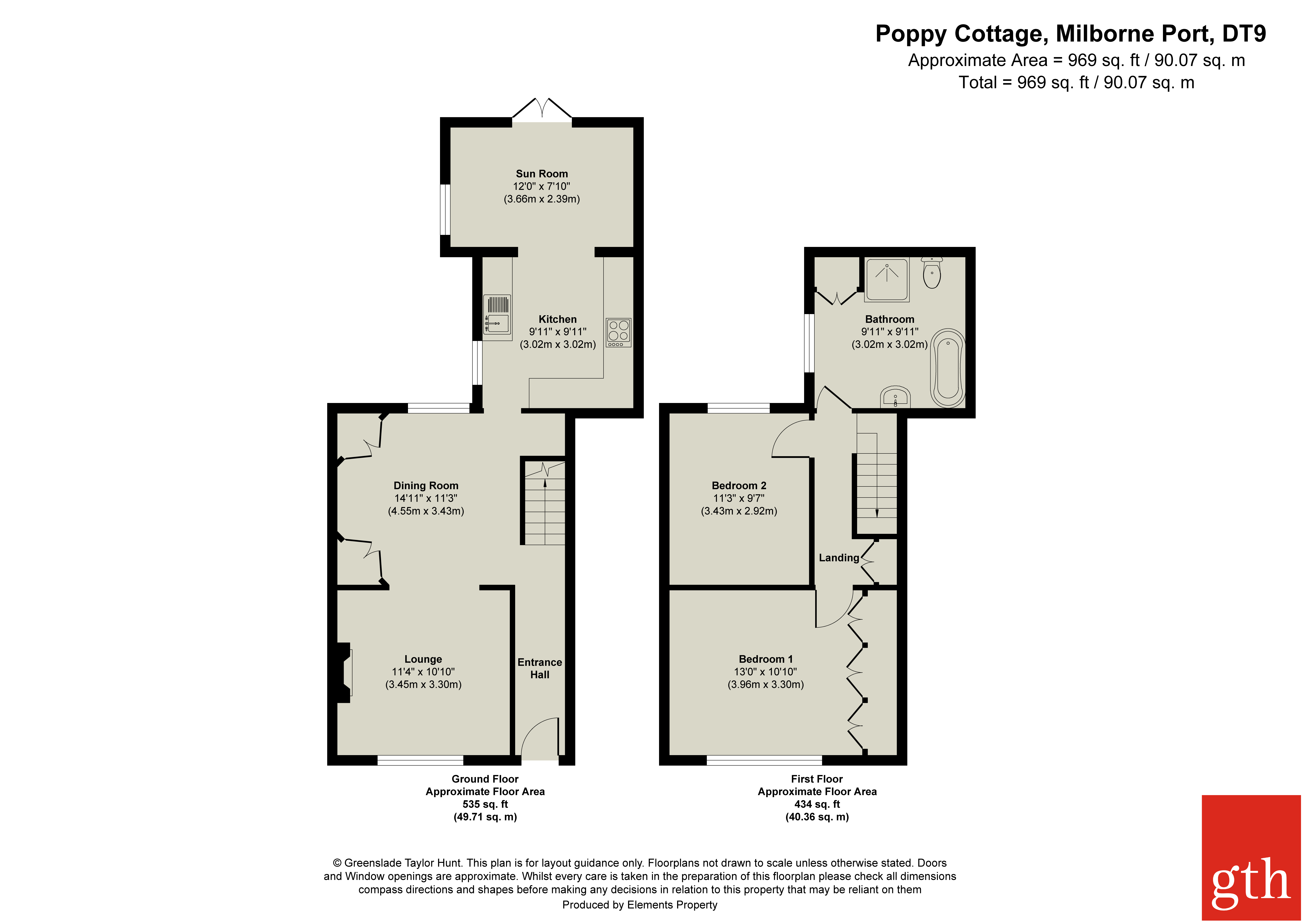 Poppy Cottage, 1, Wheathill Lane, Sherborne floorplan