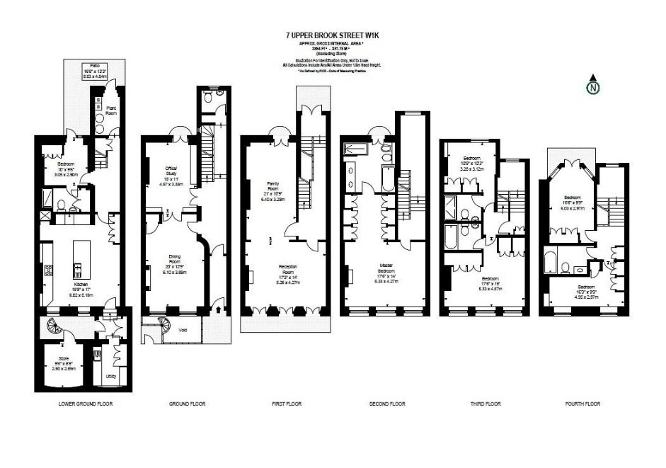 6 Bedrooms  to rent in Upper Brook Street, London W1K