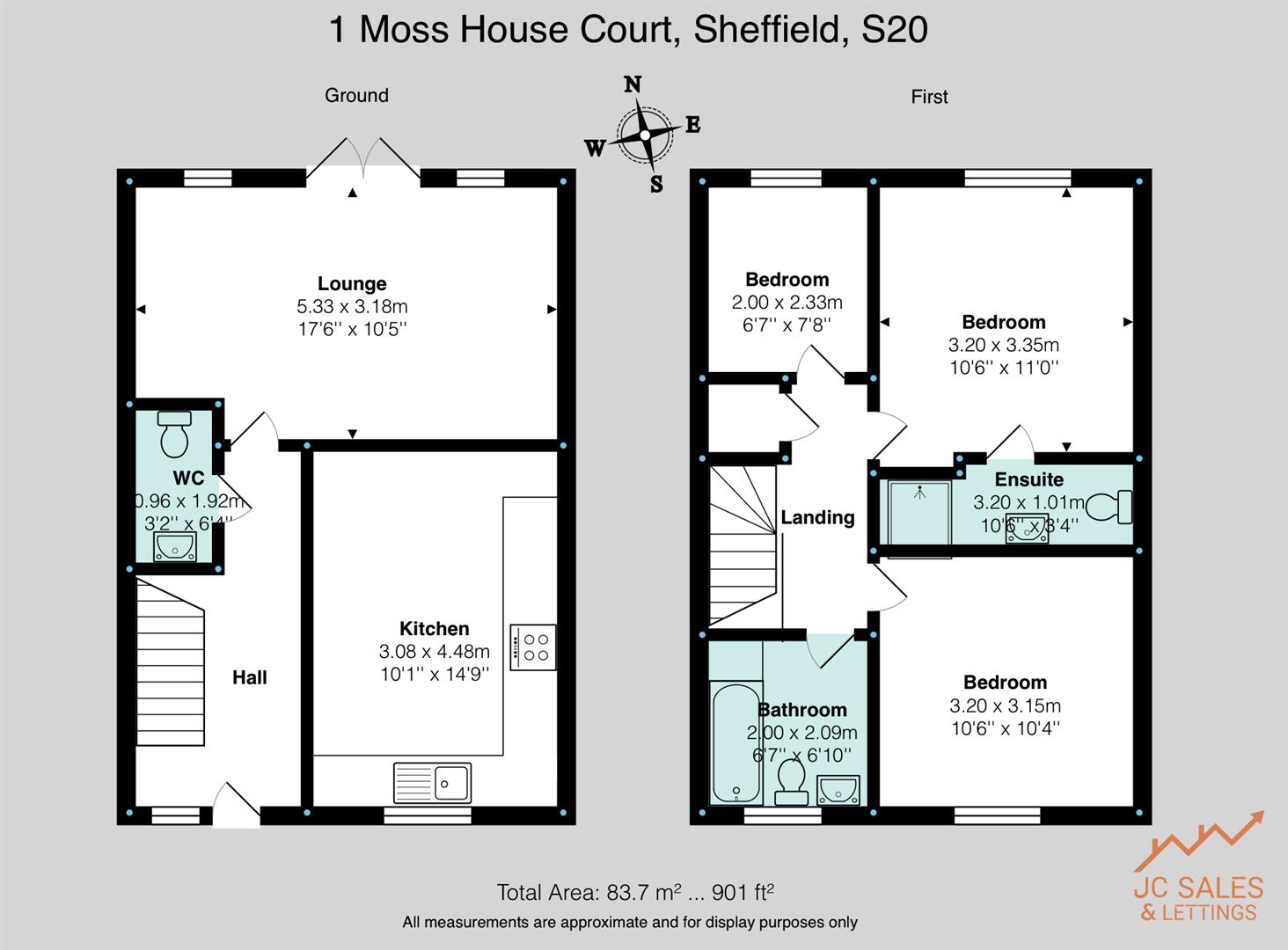 Moss House Court, Sheffield floorplan