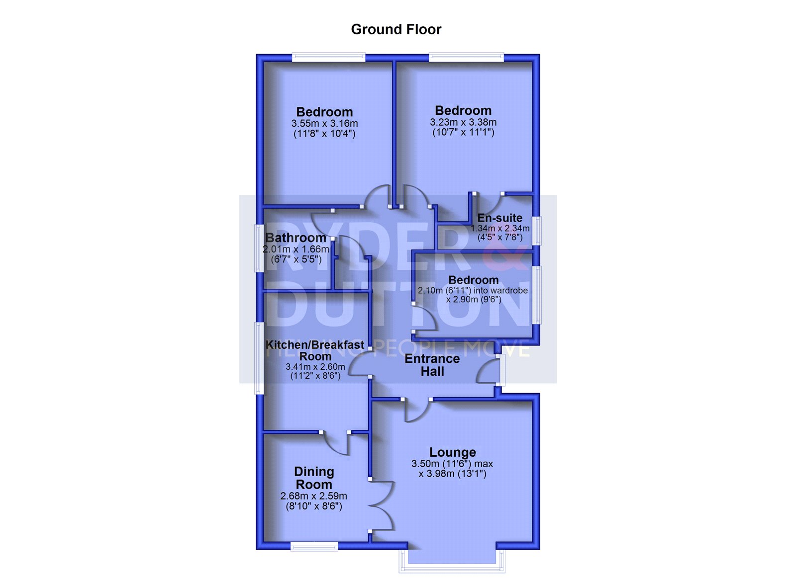 17, Buckton Close, Saddleworth floorplan