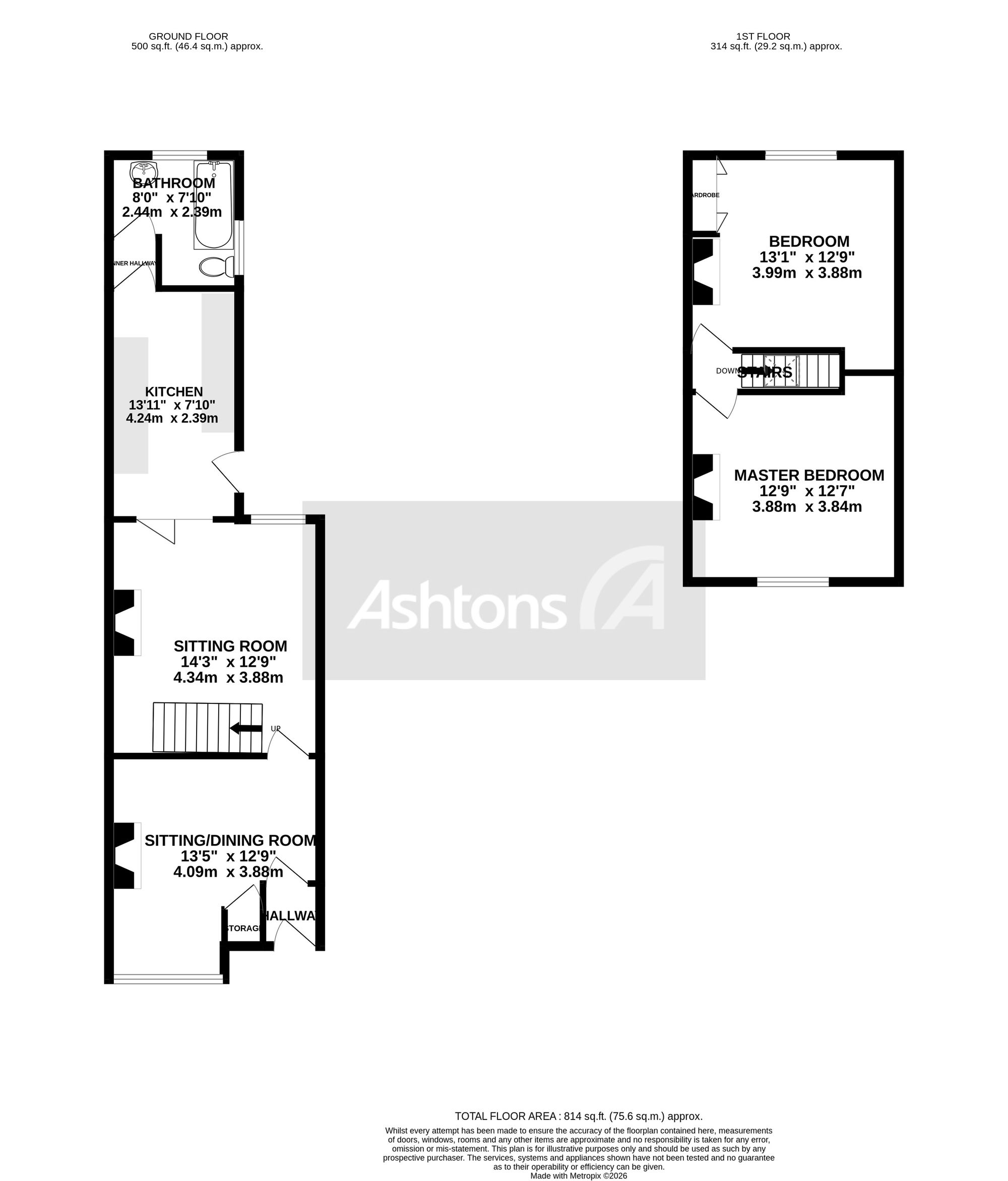7 Crown Street, St. Helens floorplan