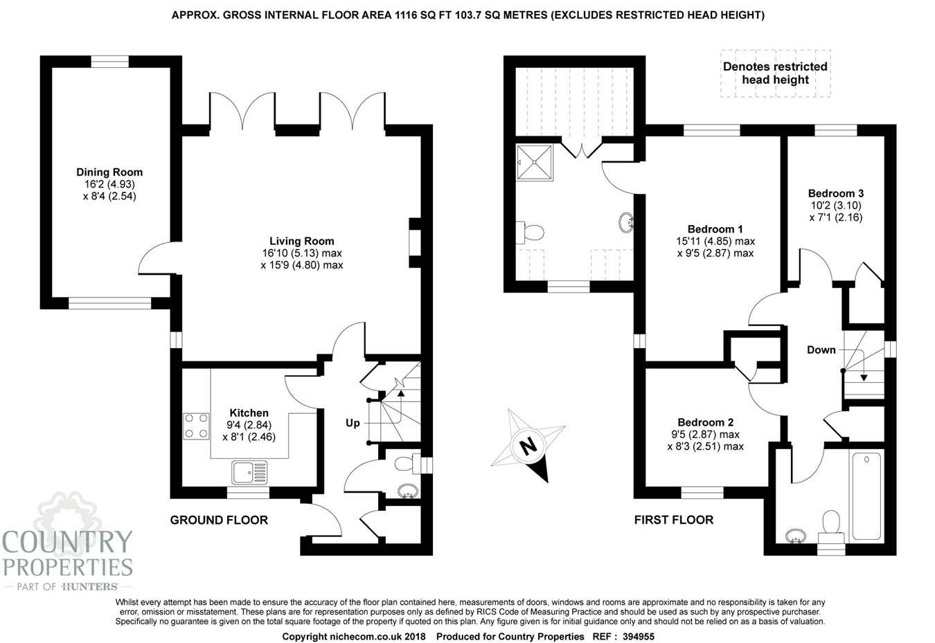 3 Bedrooms Detached house for sale in Oughton Head Lane, Hitchin SG5