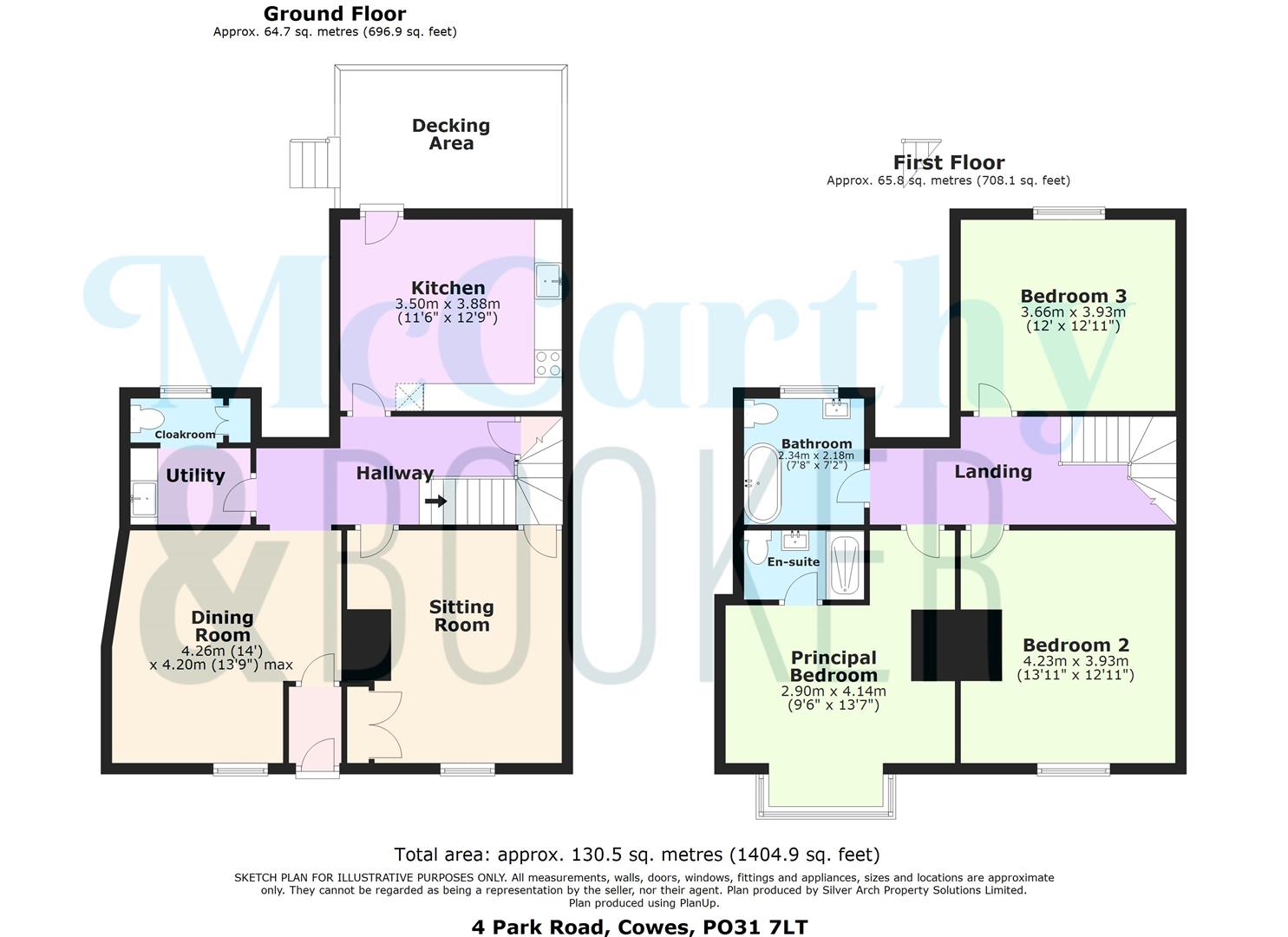 4, Park Road, Cowes floorplan