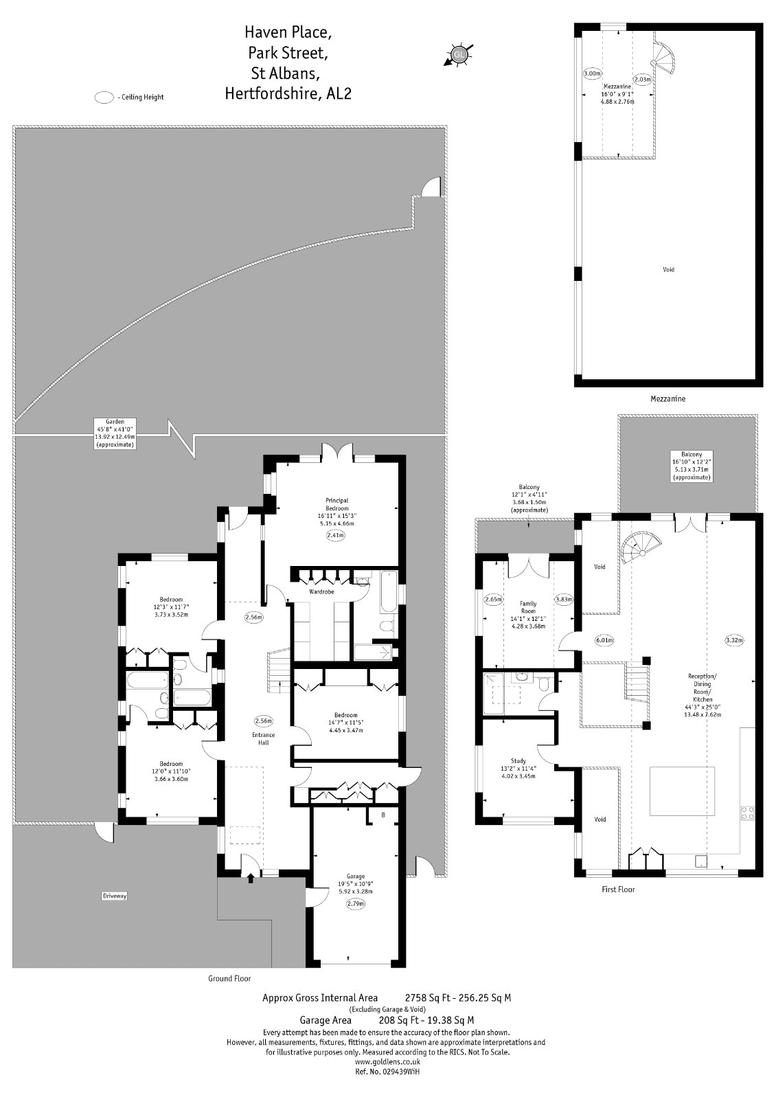 1, Haven Place, Park Street floorplan