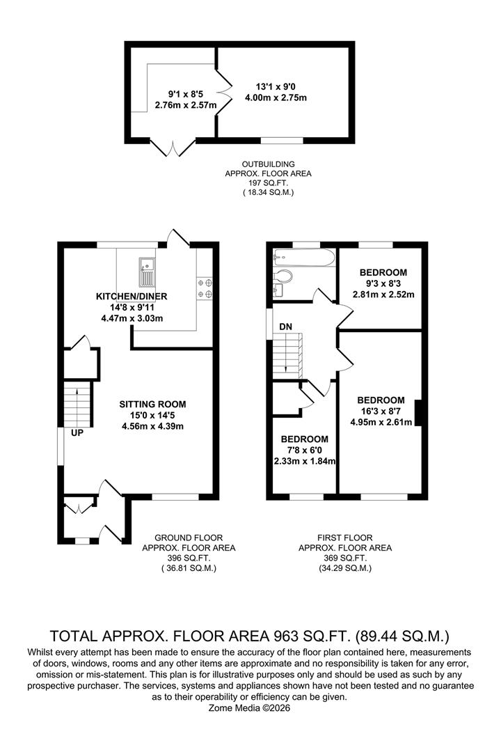 Riverhead Close, Allington floorplan