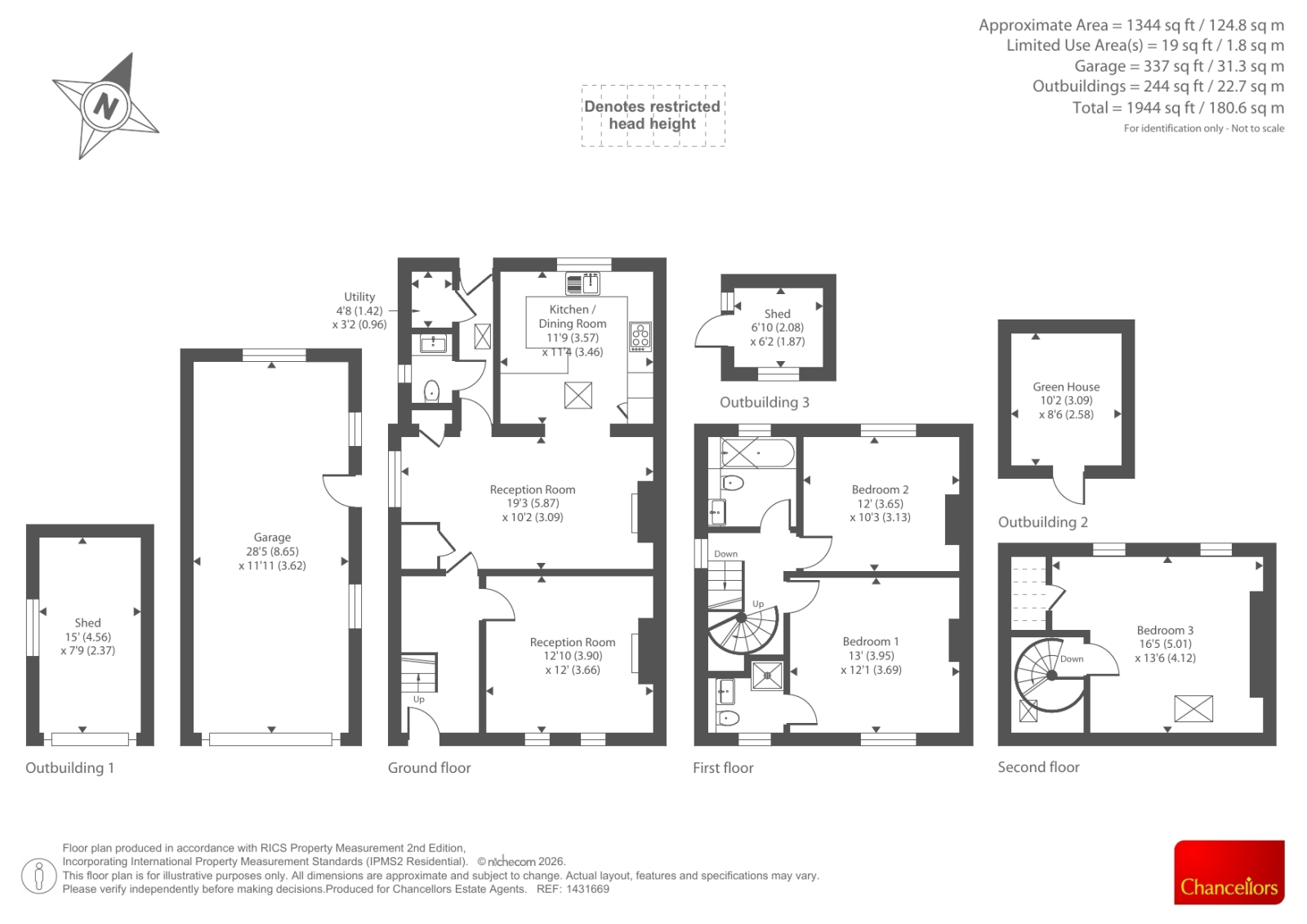 Cheyne Cottage,, Fox Lane, Oxford floorplan