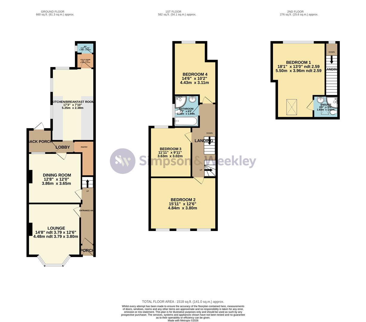 18, Station Road, Rushden floorplan