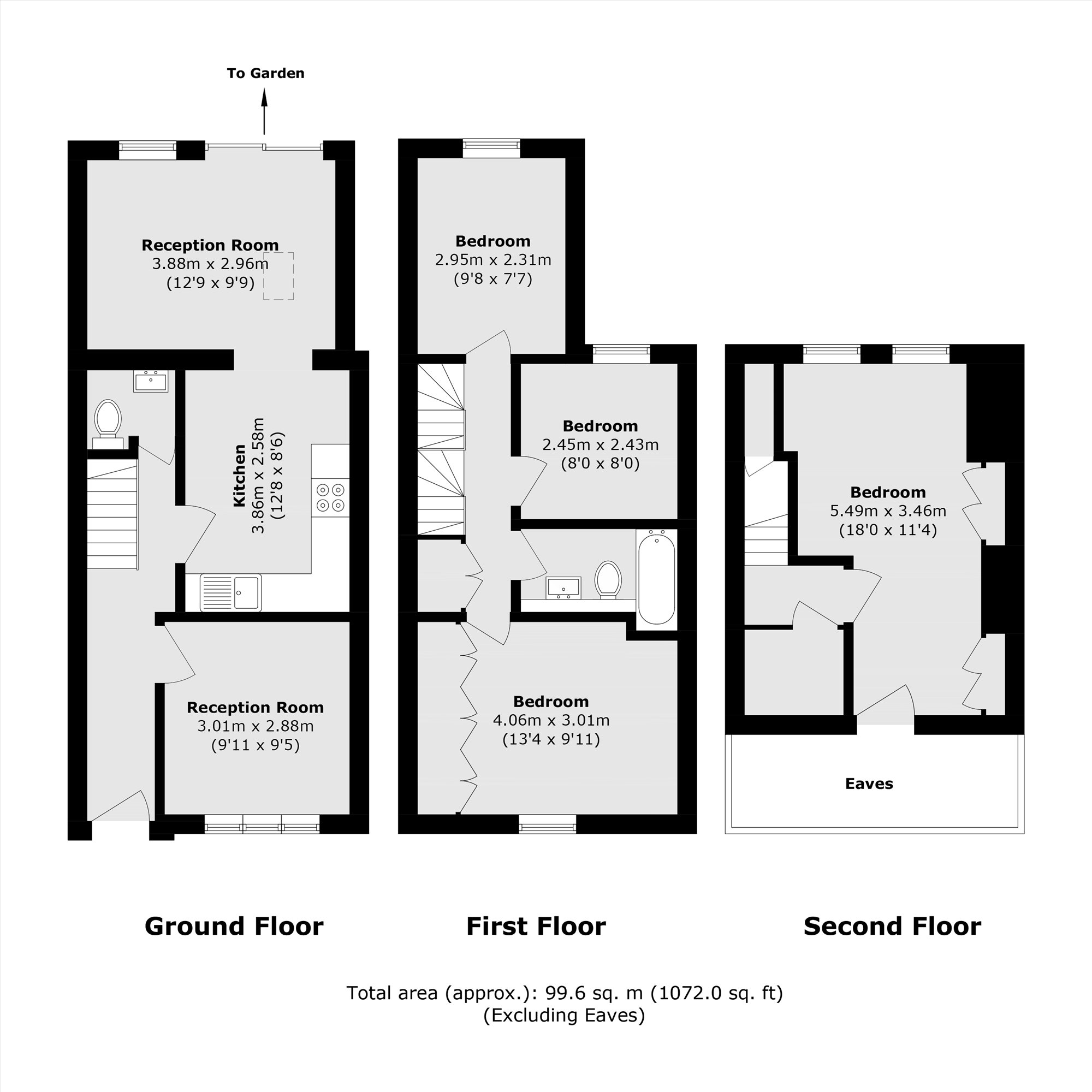 45, Mattock Lane, London floorplan