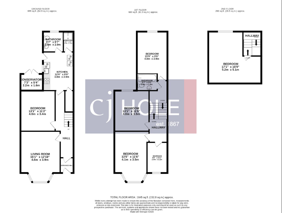 204, Ashley Down Road, Bristol floorplan