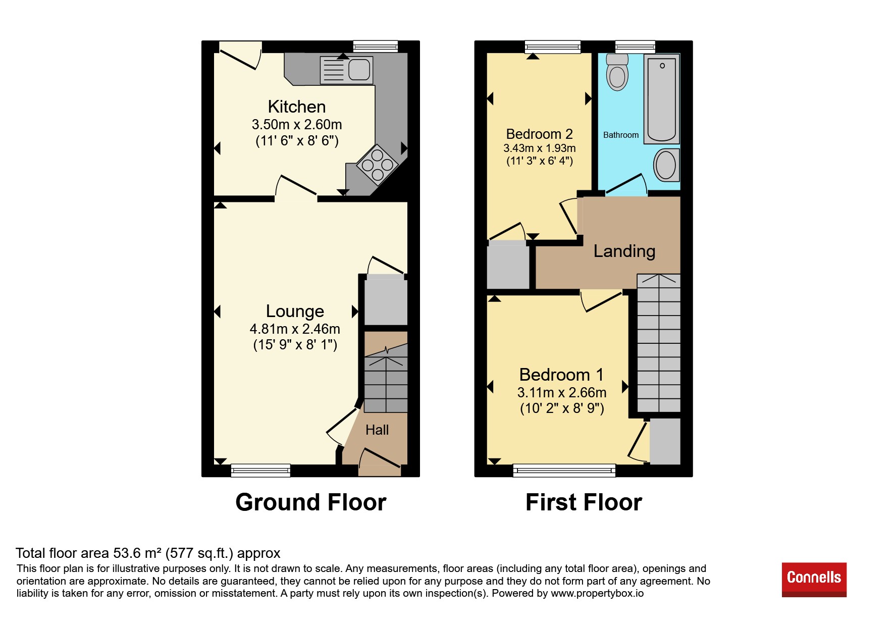 7, Clipper Close, Bridgwater floorplan