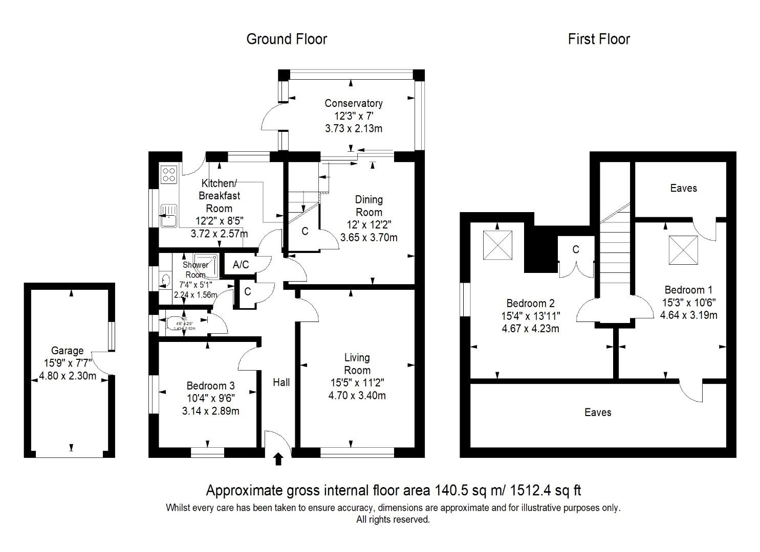 6, Ullswater Road, Lancing floorplan