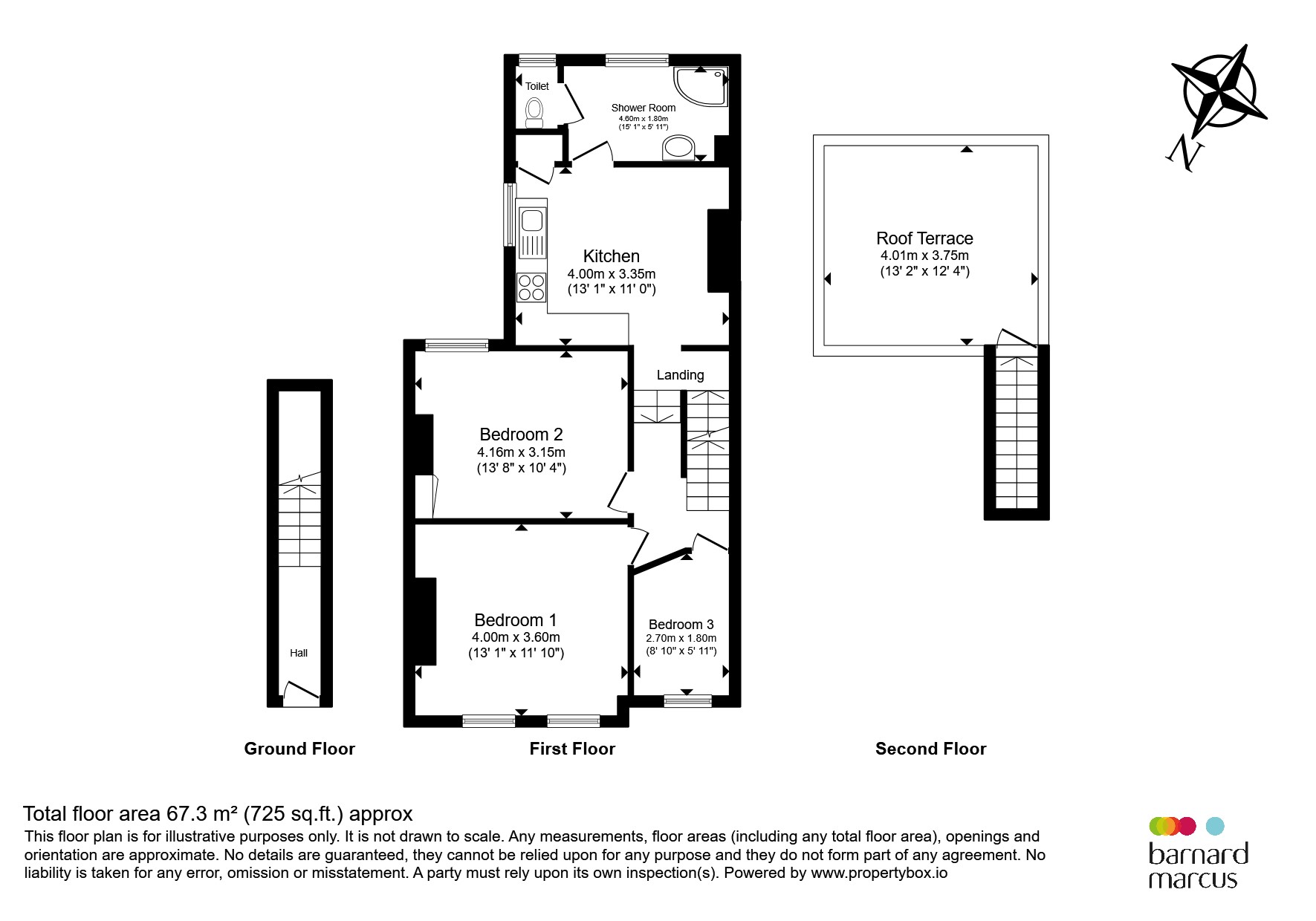 21a, Goldsboro Road, London floorplan