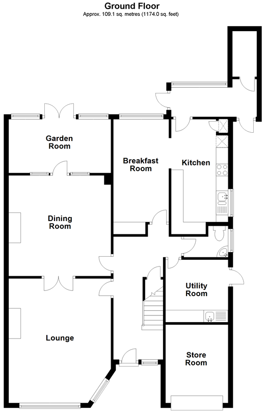 5 Bedrooms Semi-detached house for sale in Robson Road, Goring-By-Sea, Worthing, West Sussex BN12