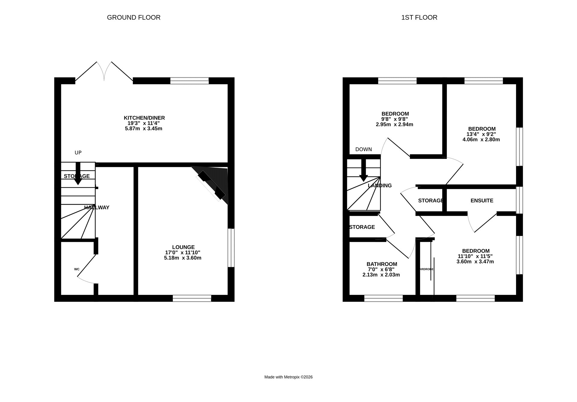 Quintrell Road, Cornwall floorplan
