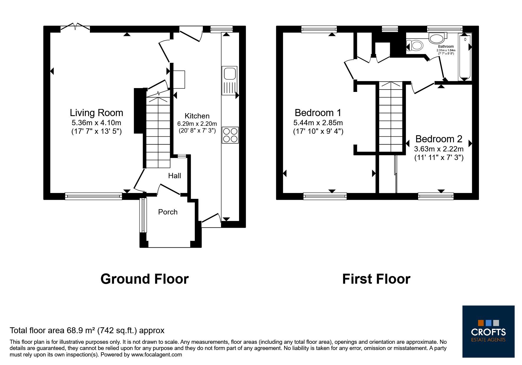 85, Samphire Close, North Cotes floorplan