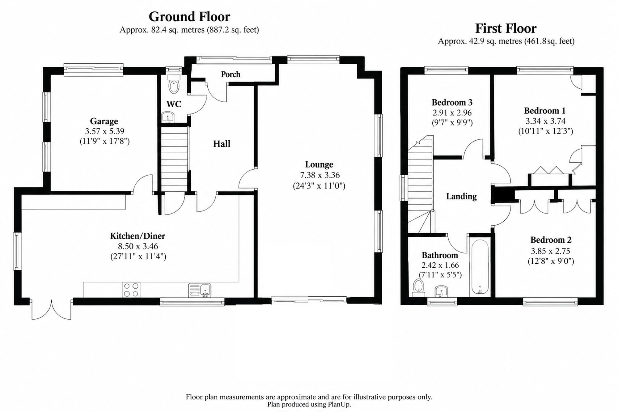 22 Beech Road, Leicester floorplan