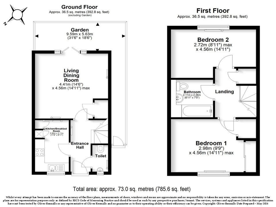 Leighton Buzzard, Wing floorplan