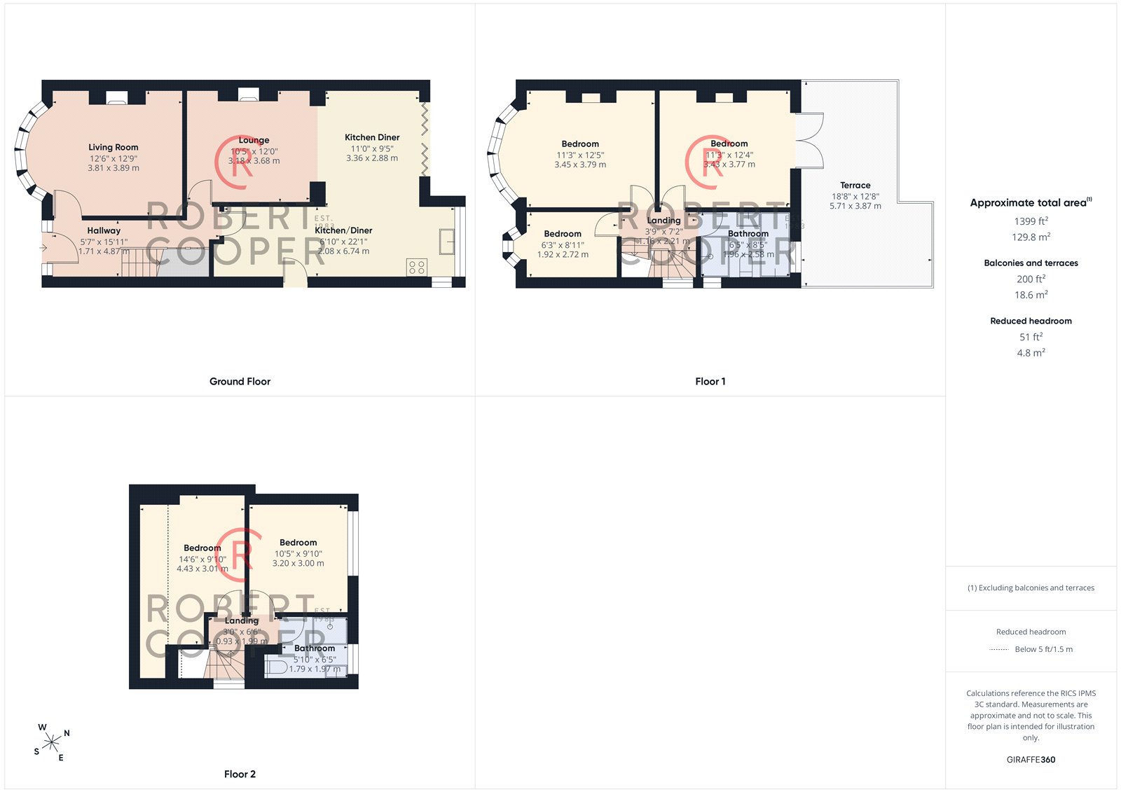 4, Fairview, South Ruislip floorplan