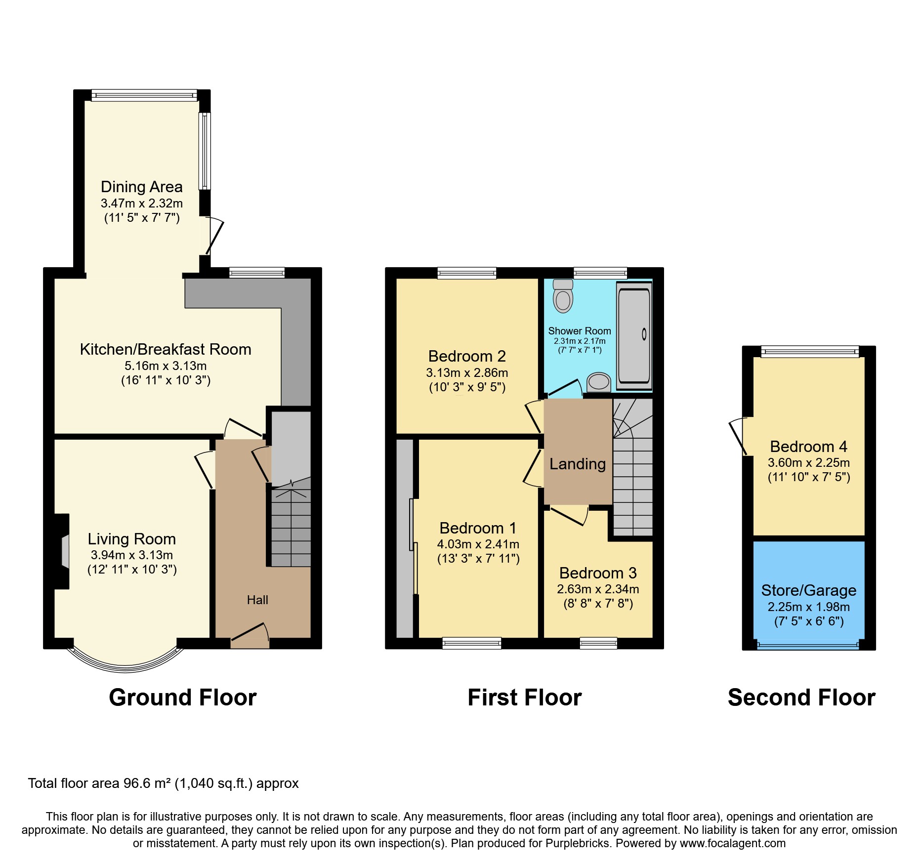 51, Swift Road, Gloucester floorplan