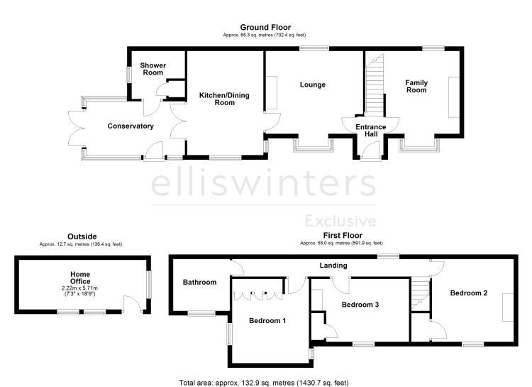 The Croft, Thicket Road, Houghton floorplan