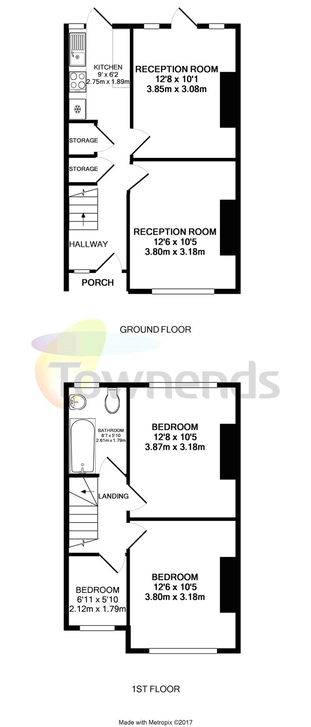 3 Bedrooms Terraced house for sale in Thornton Avenue, Croydon CR0