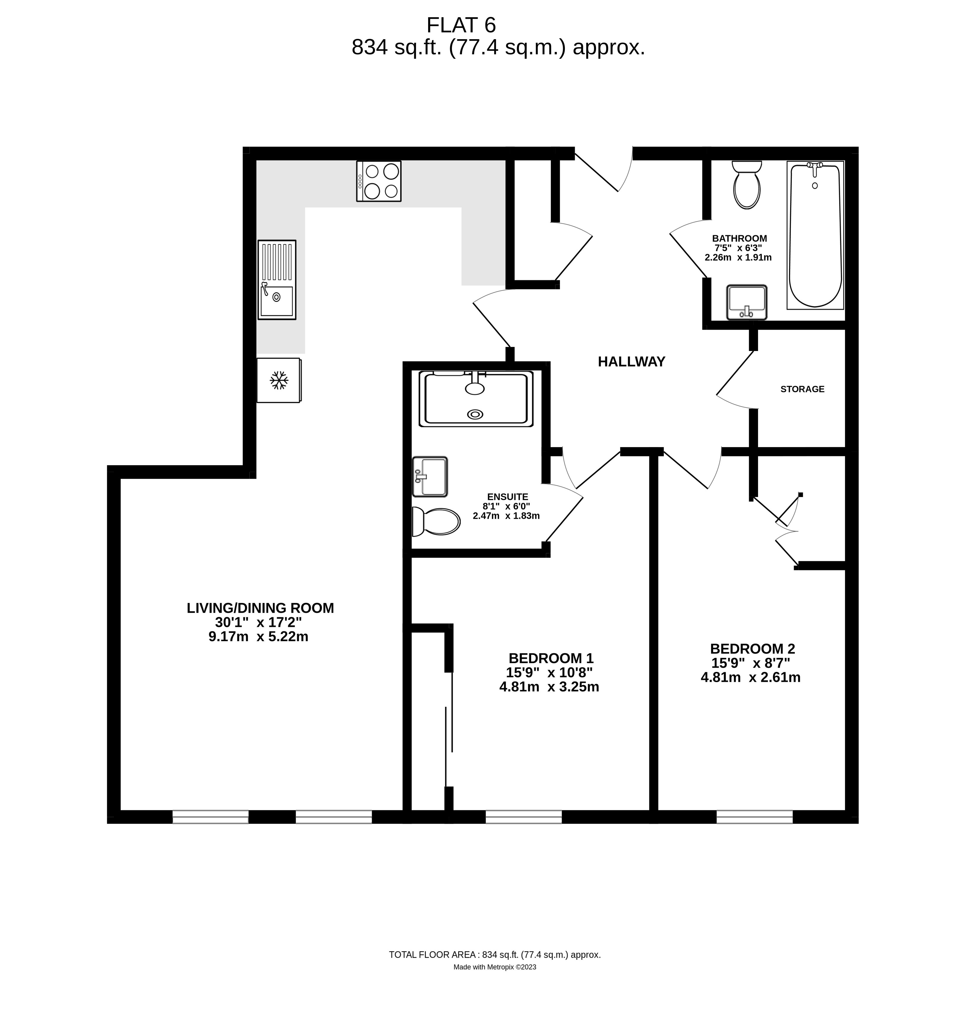 37, Broadwater Road, Hertfordshire floorplan