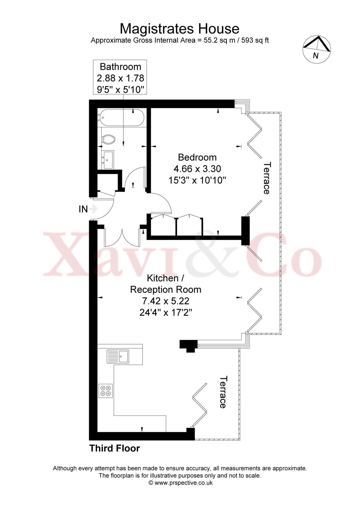 Magistrates House, Brentford floorplan