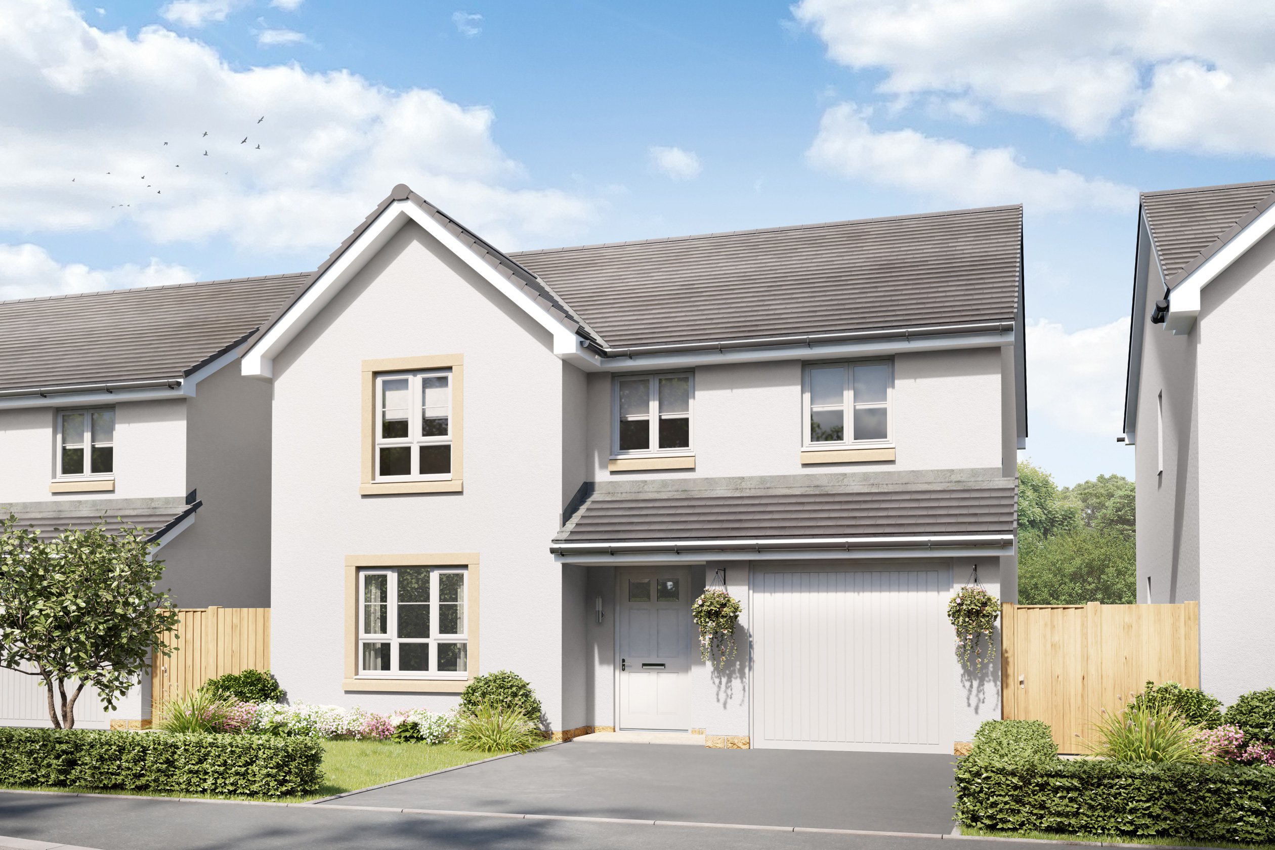 Outside View Of 4 Bedroom Crombie Detached Home