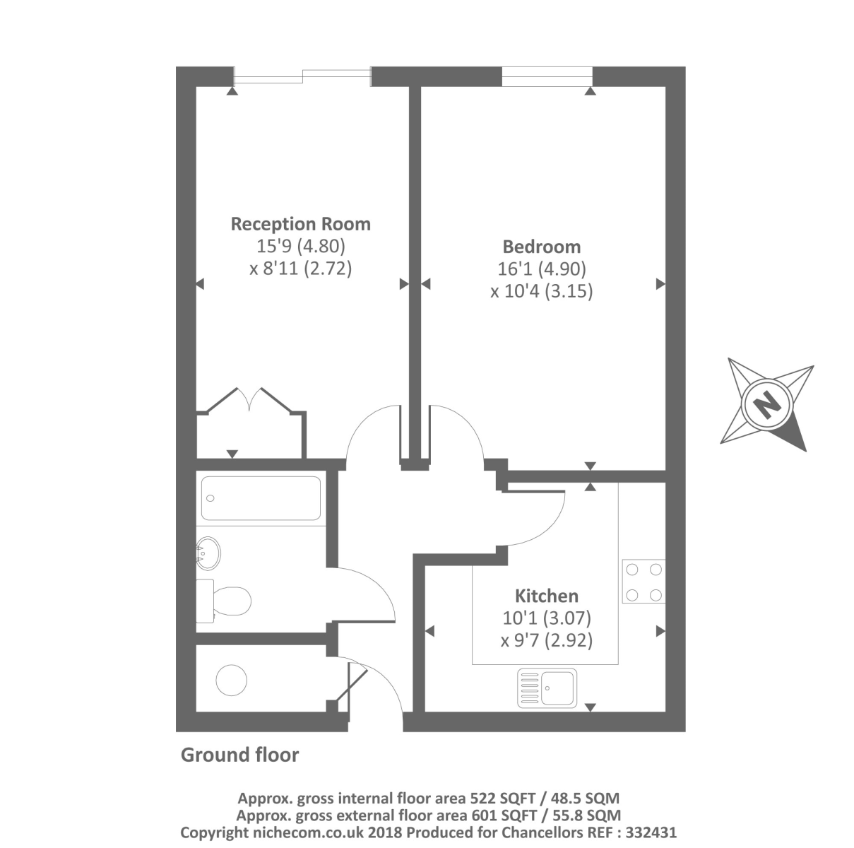 1 Bedrooms Flat to rent in Coxhill Way, Aylesbury HP21