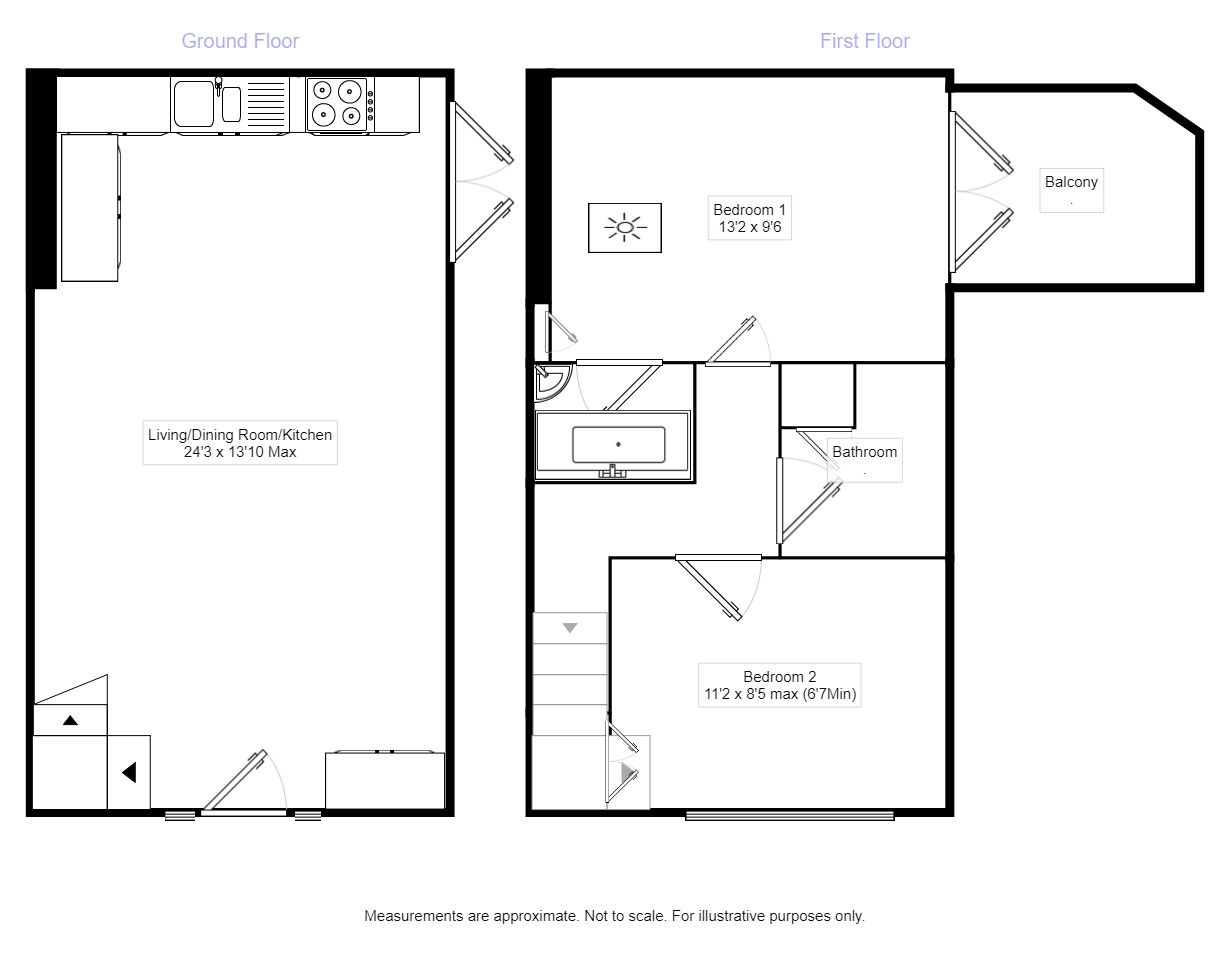 2 Bedrooms Terraced house for sale in High Street, Markyate, St. Albans AL3