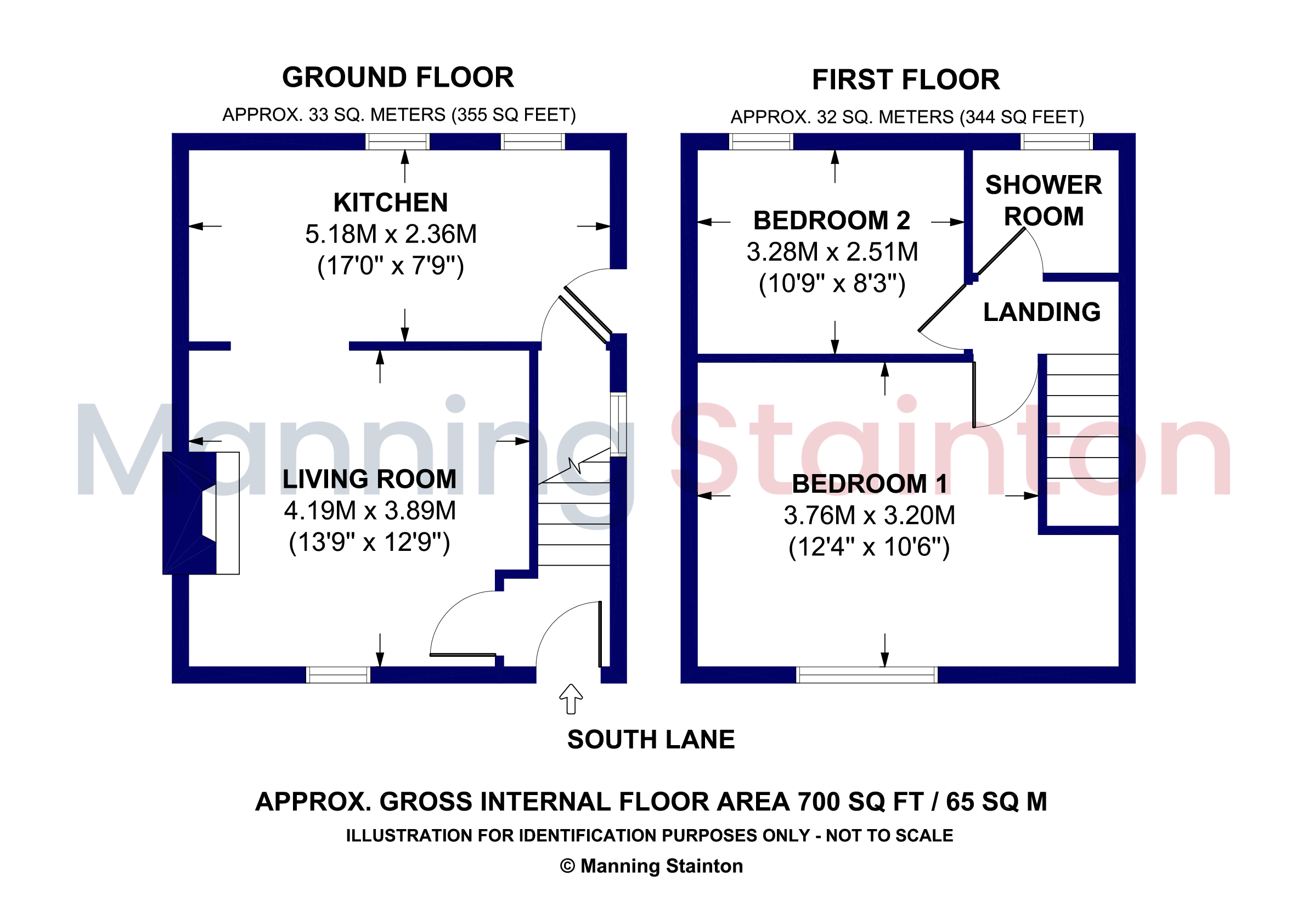 23, South Lane, Wakefield floorplan