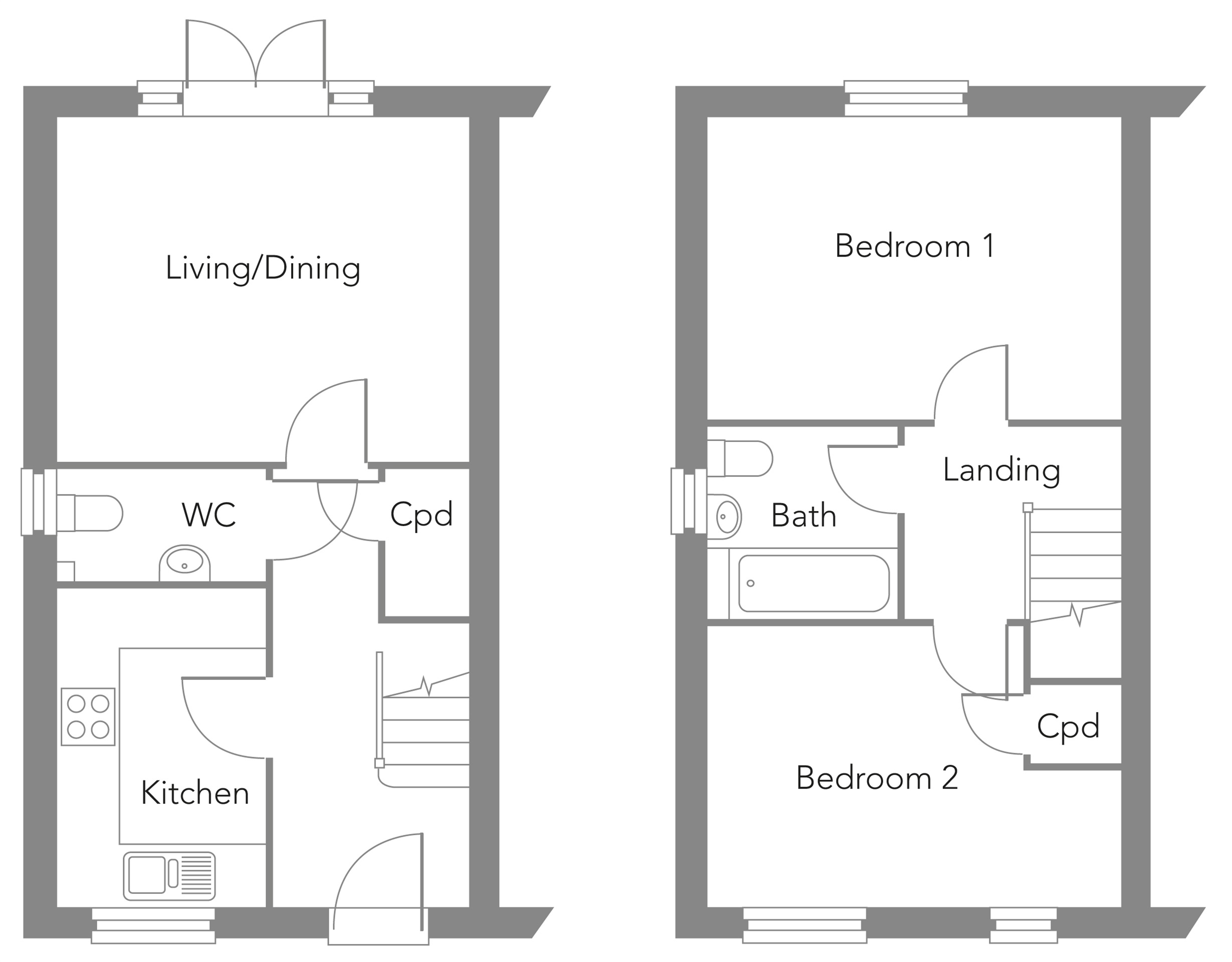Plot 30, The Pine, Bedingfield Road, Bungay floorplan