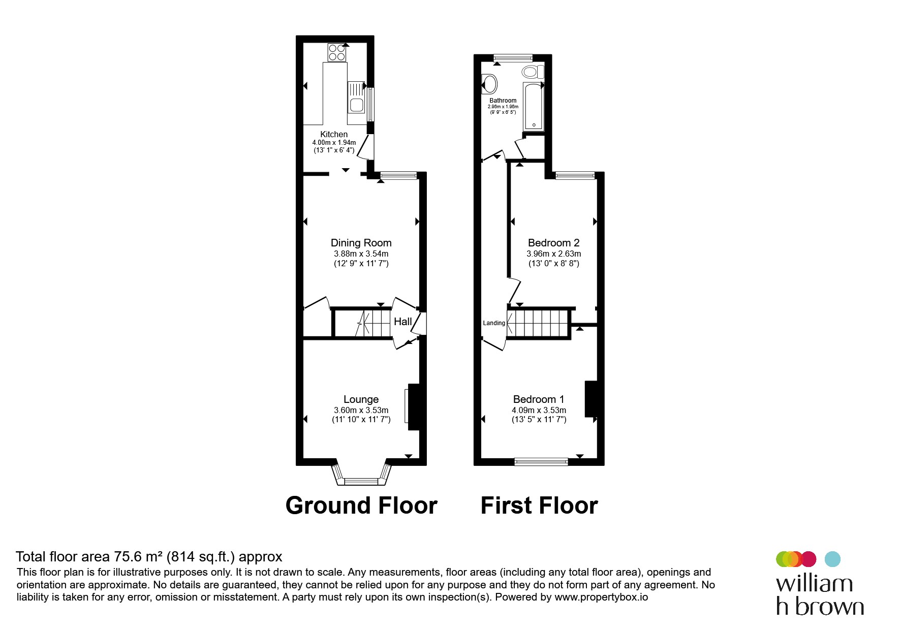 17, Harrington Street, Worksop floorplan