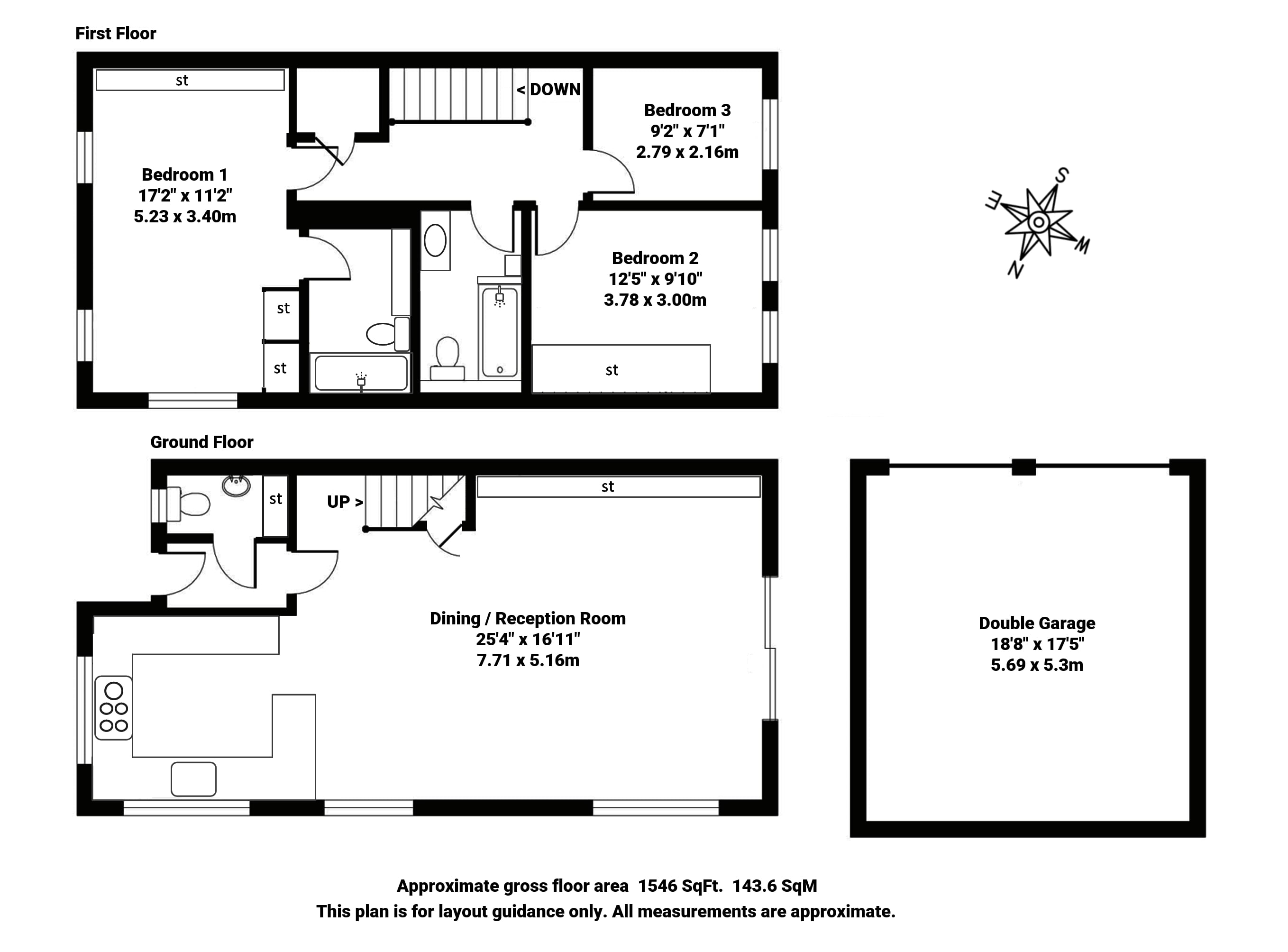 32 Temple Mill Island, Marlow floorplan