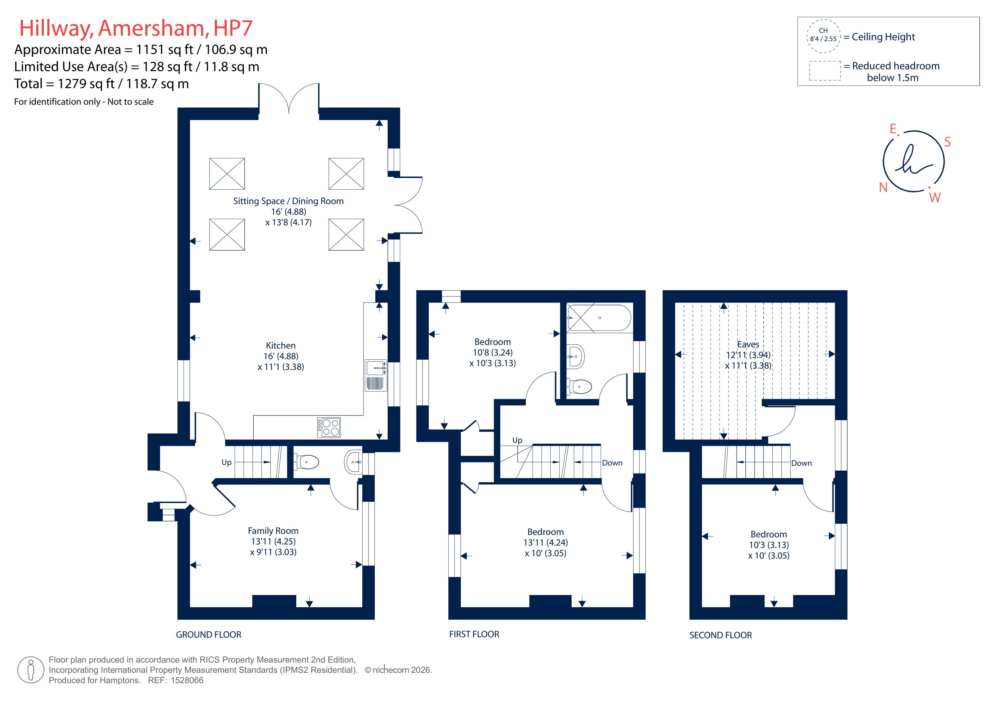Hillway, Amersham floorplan