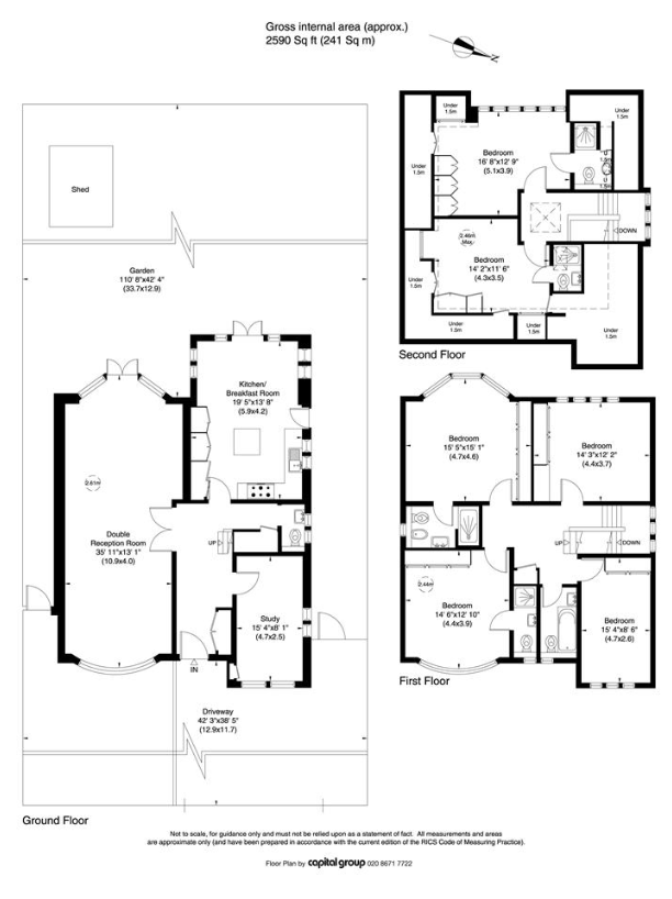 44, KINGSLEY WAY, London floorplan