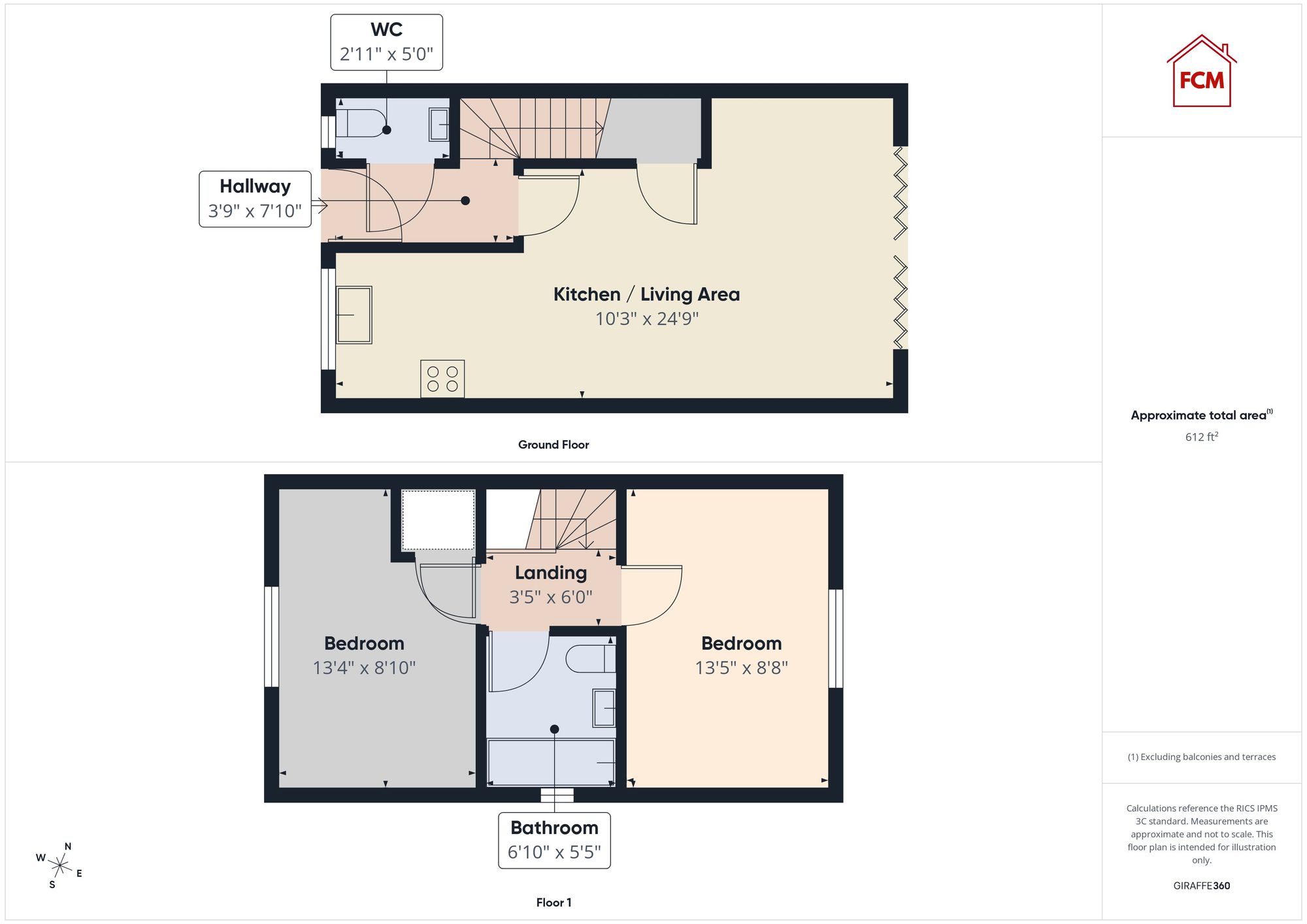 23 Potters Meadow, Workington floorplan
