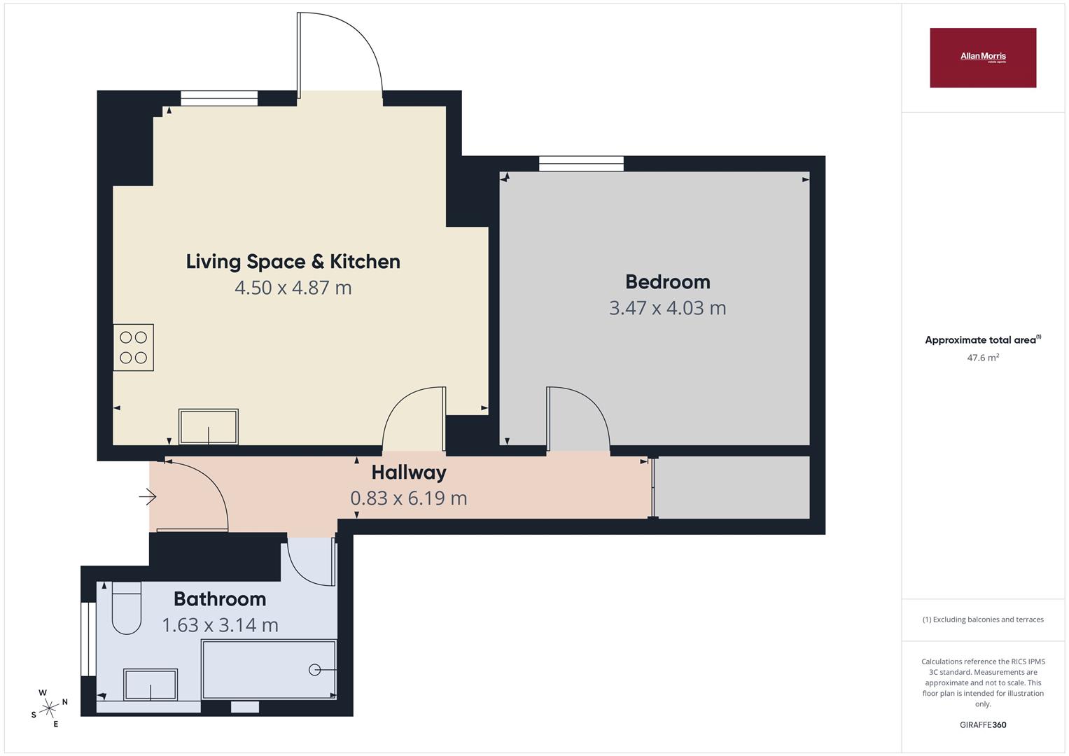 7, The Mount, Albert Road North, Great Malvern floorplan
