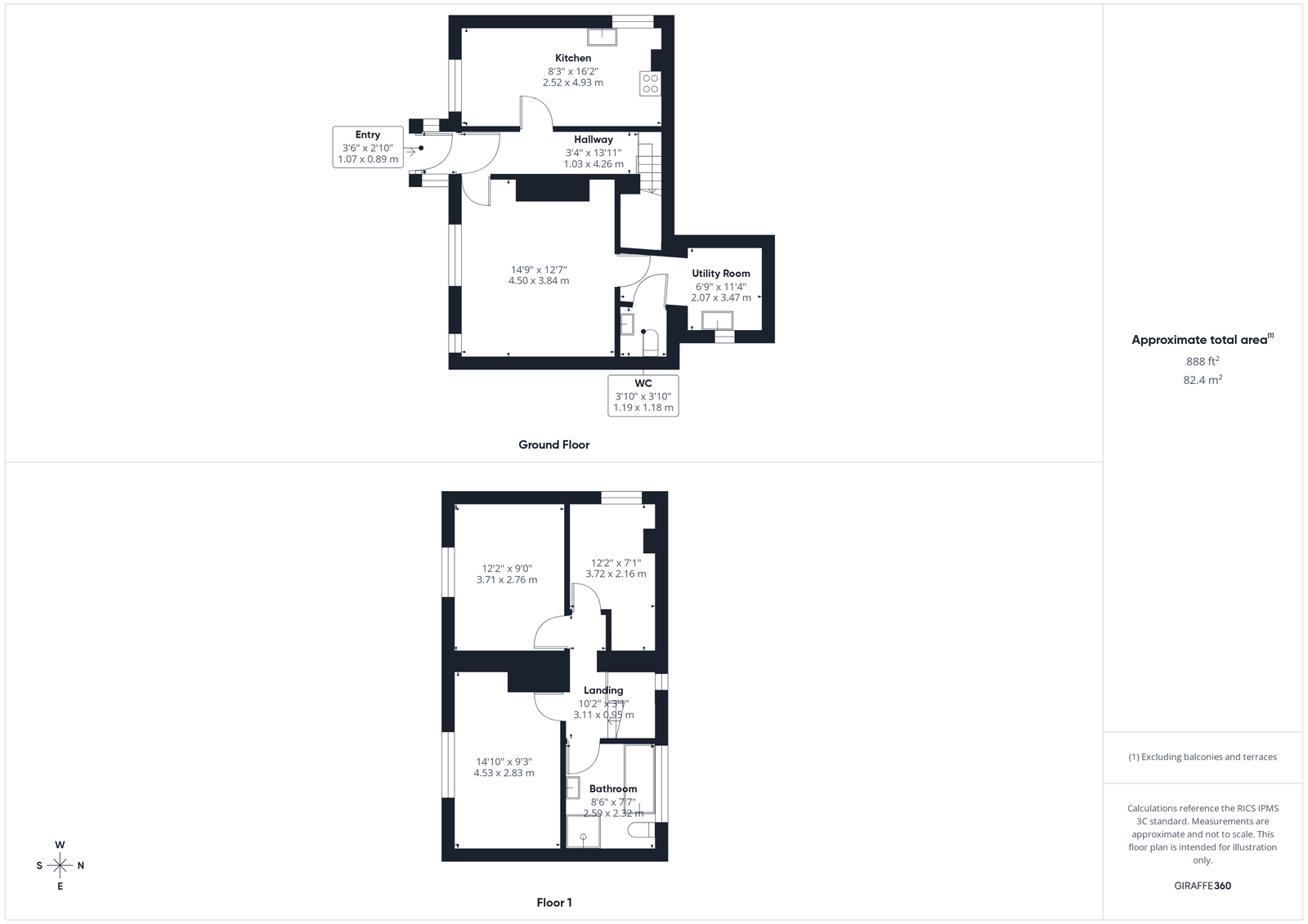 White Cottage, Guisborough Road, Whitby floorplan