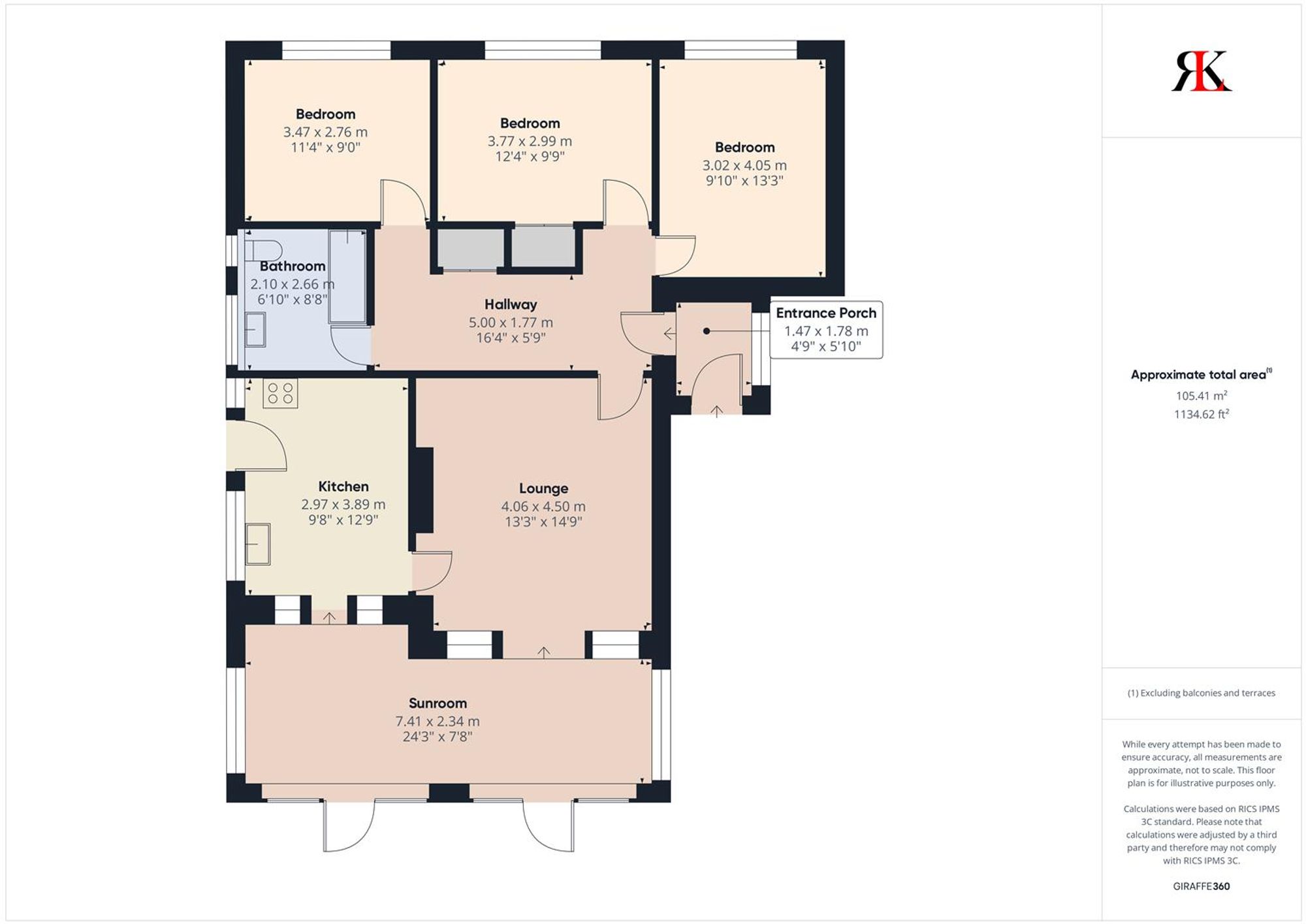 15 Pointfields Crescent, Milford Haven floorplan