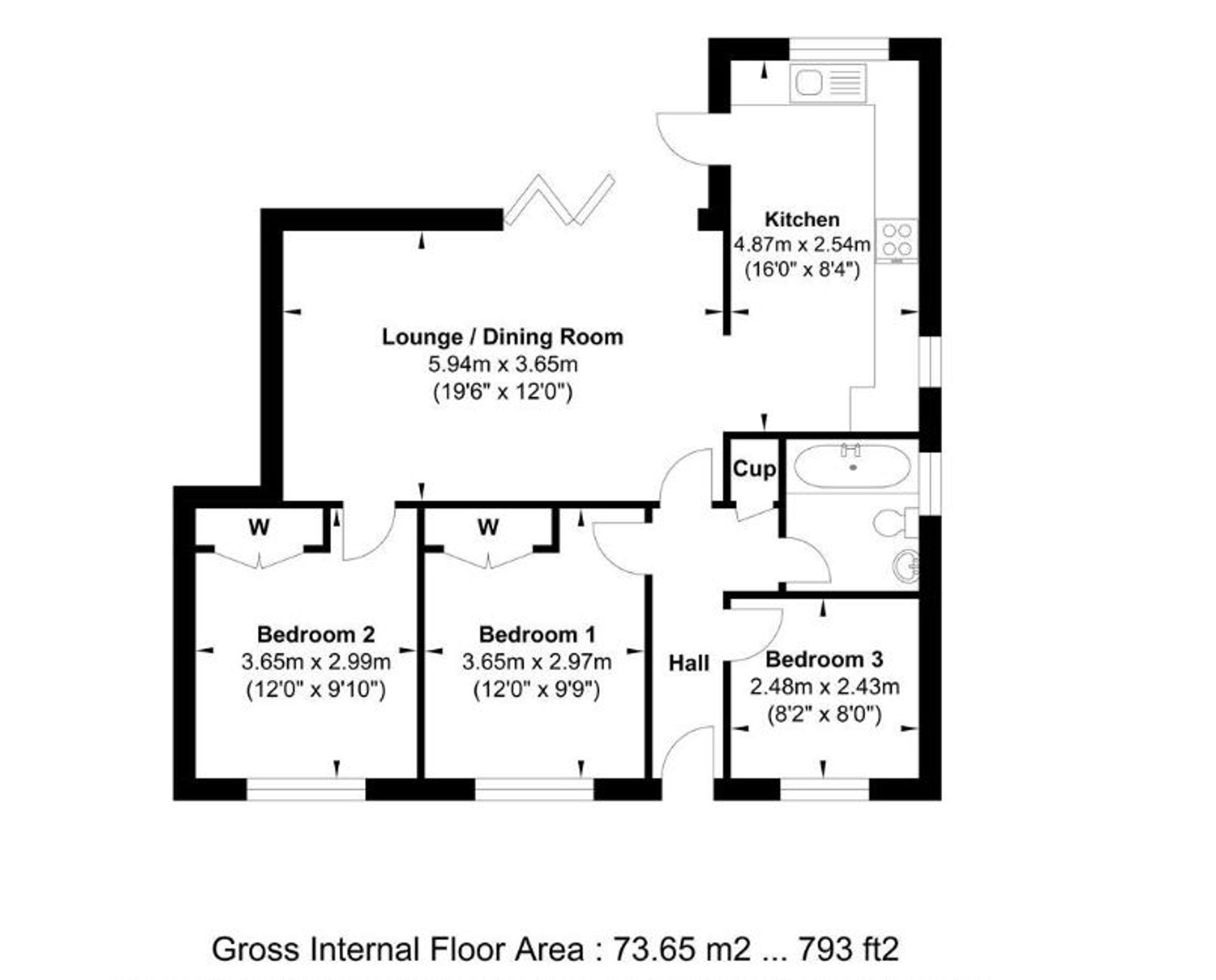 25 Mons Avenue, Billericay floorplan