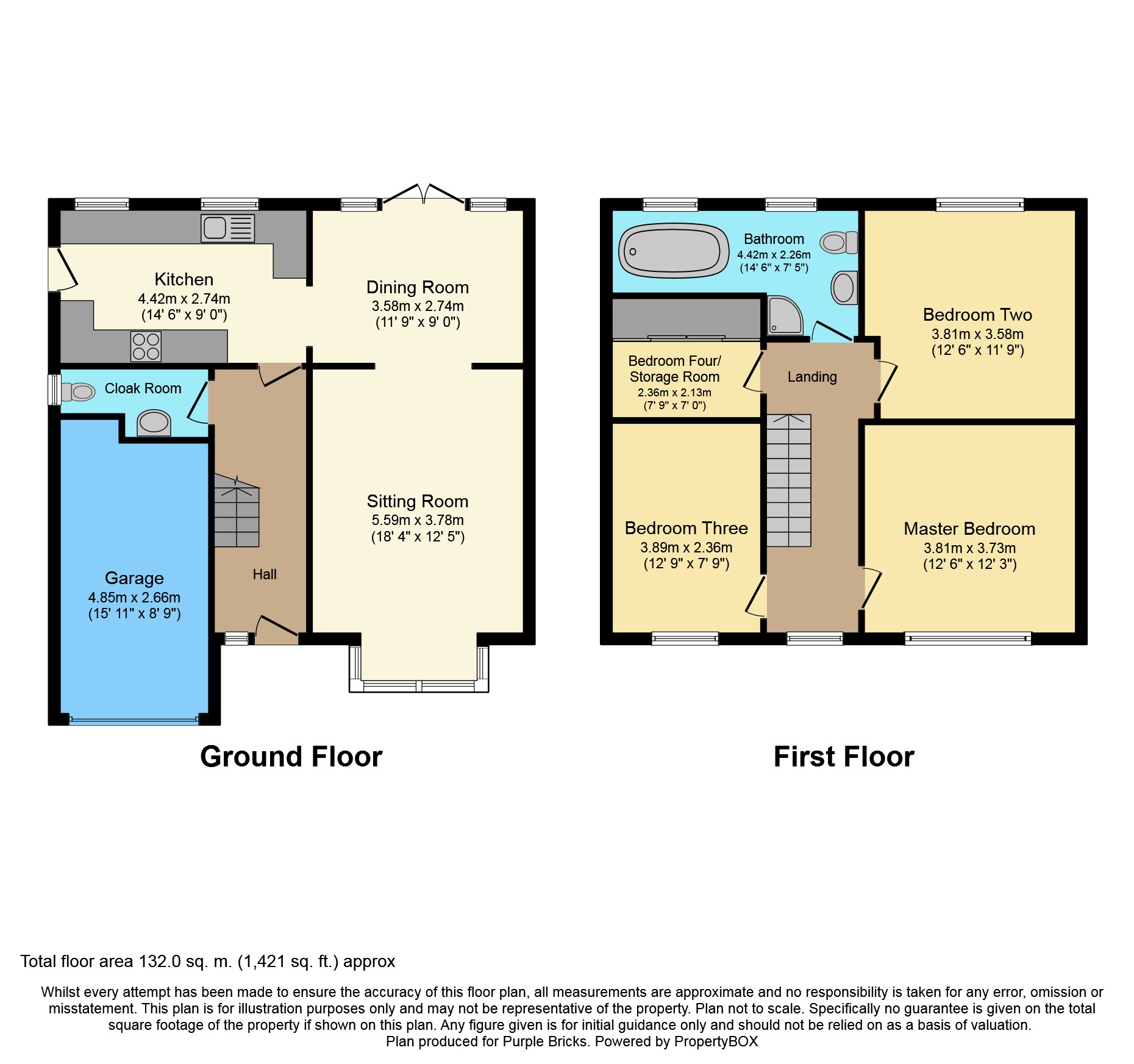 4 Bedrooms Detached house for sale in Bedford Road, Wootton MK43