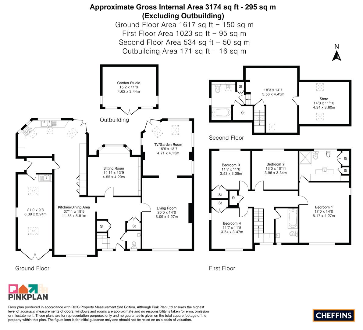 Porson Road, Cambridge floorplan