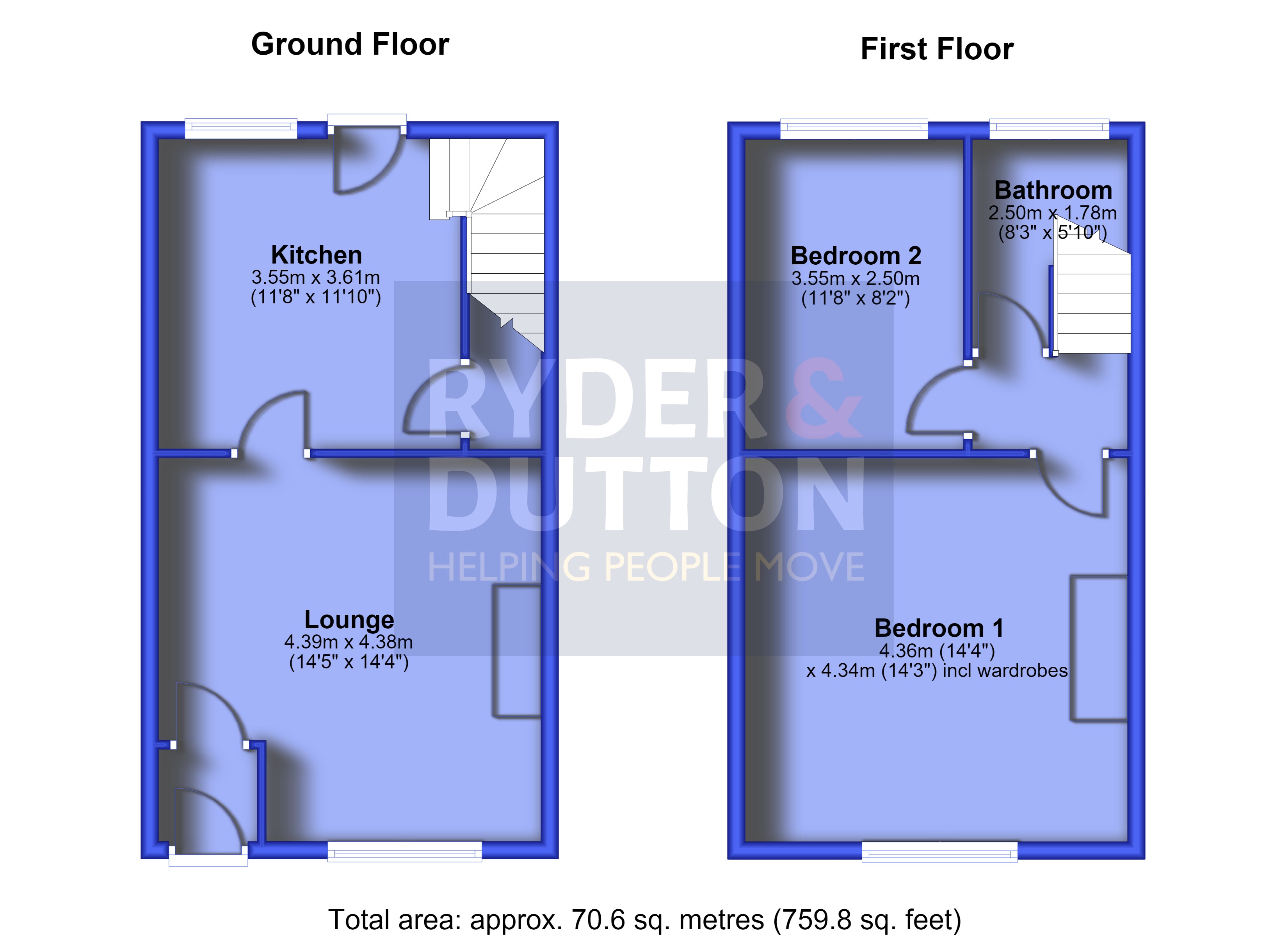 9, Mosshey Street, Oldham floorplan