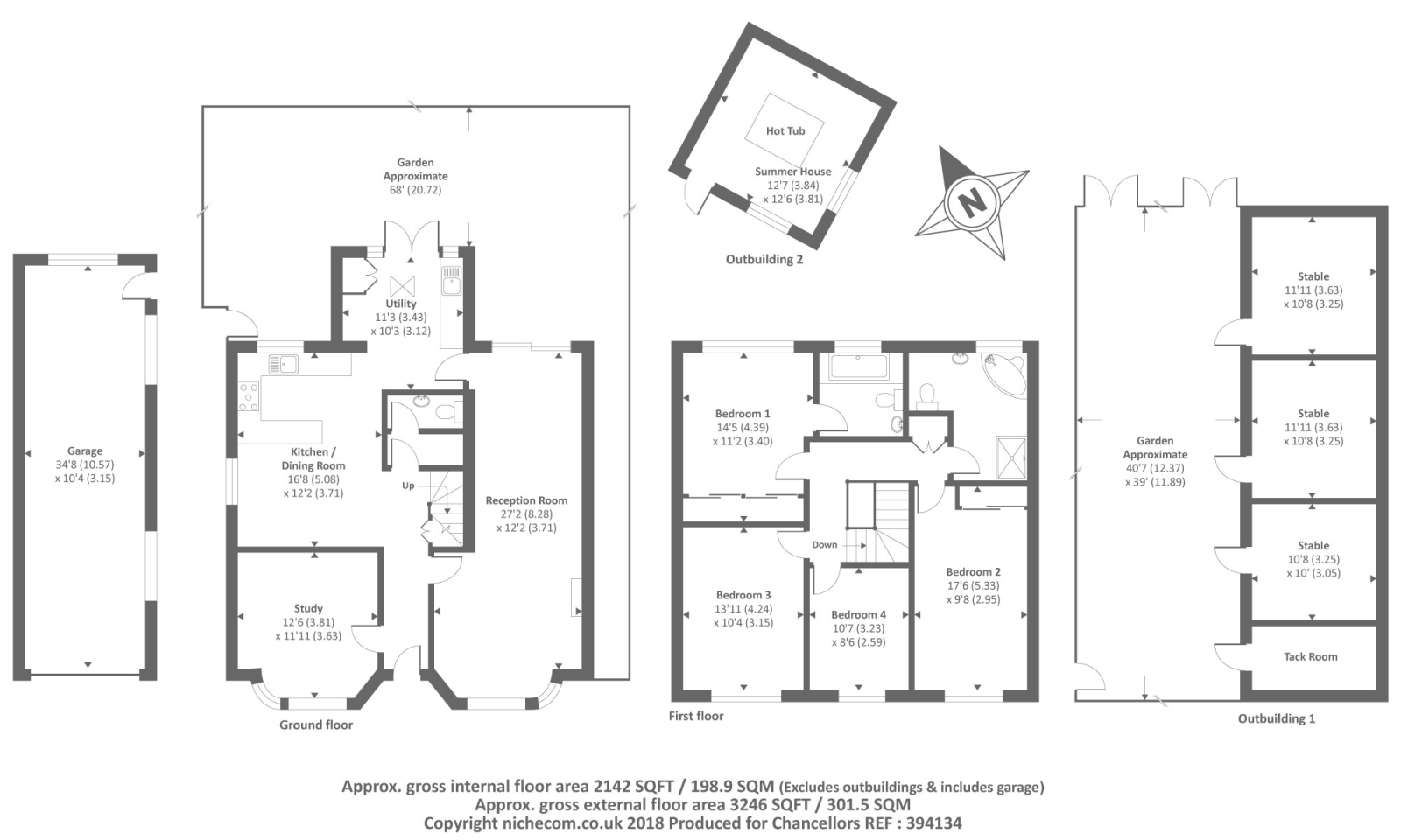 4 Bedrooms Detached house for sale in Studley Green, Buckinghamshire HP14