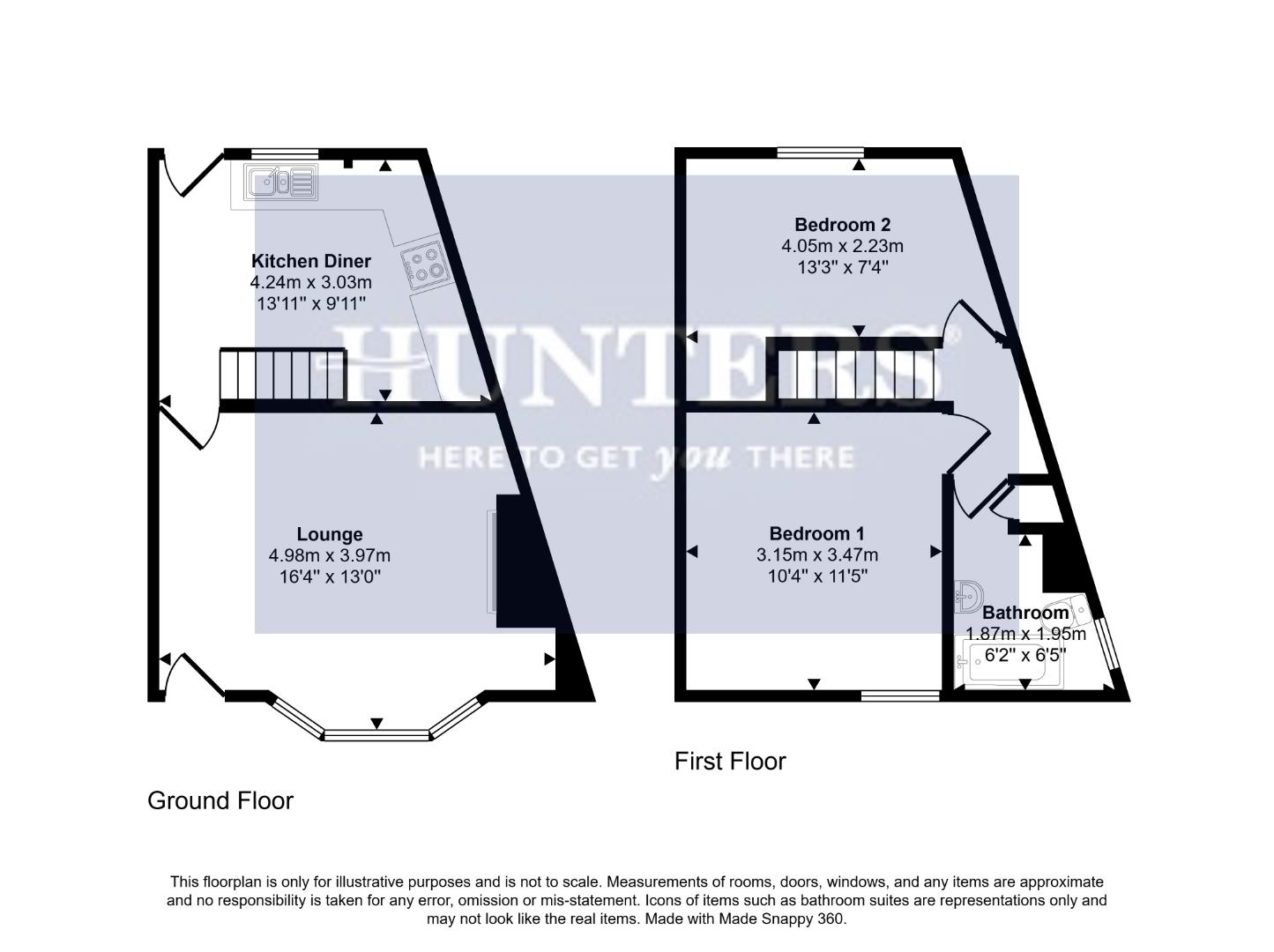 21, Crawford Street, Bradford floorplan