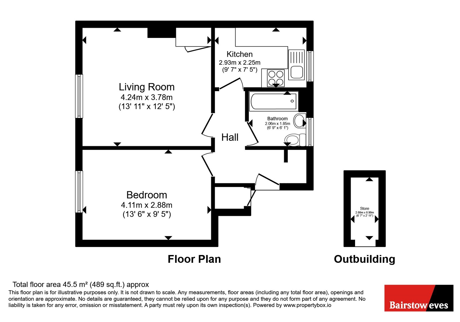 123, Glapton Lane, Nottingham floorplan