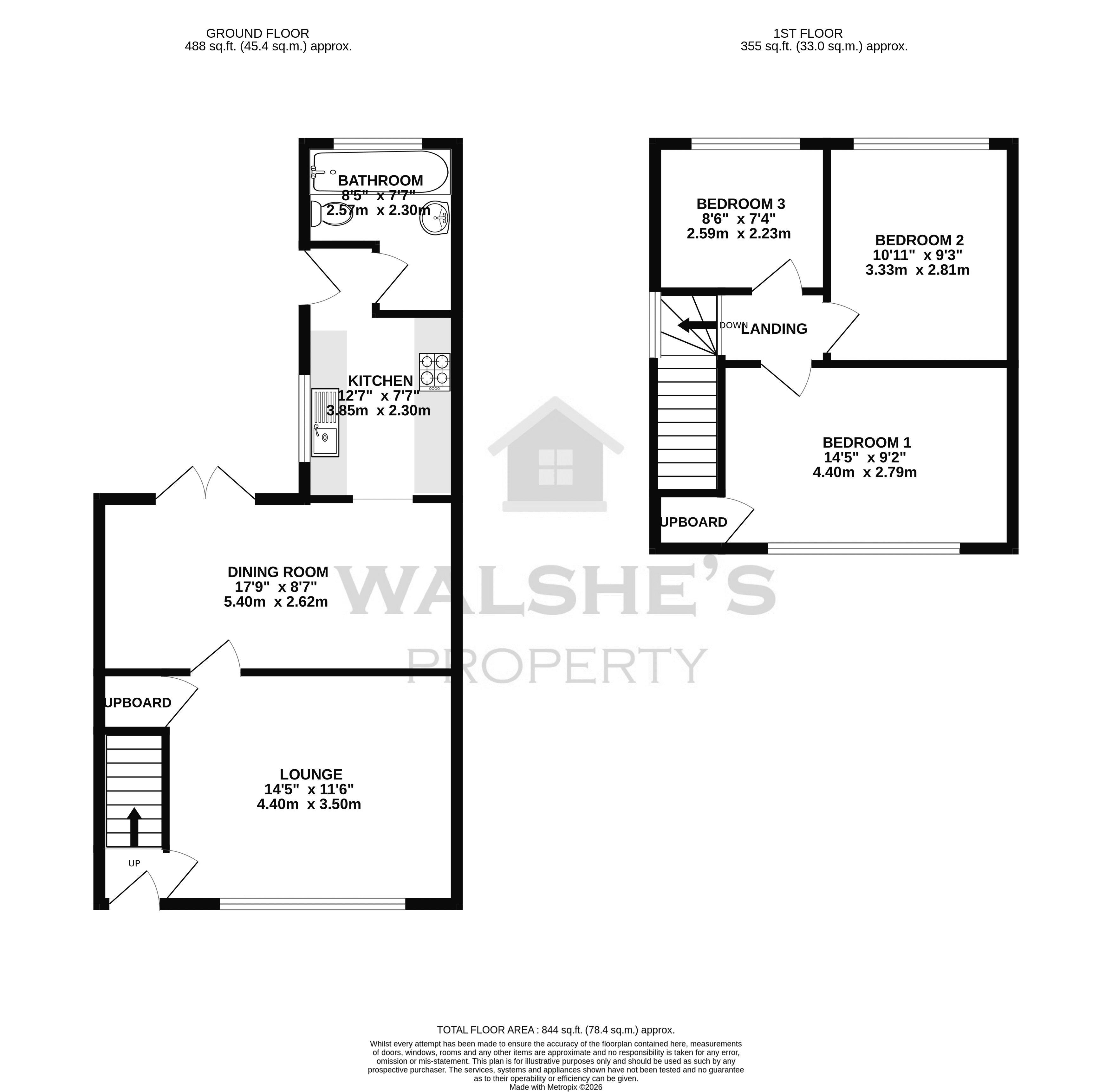 67, Windsor Road, Scunthorpe floorplan